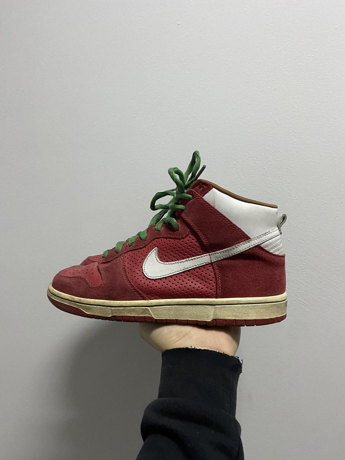 Nike × Vintage Nike SB hi top sneakers vintage skate Size US 7.5 / EU 40-41 - 5 Thumbnail