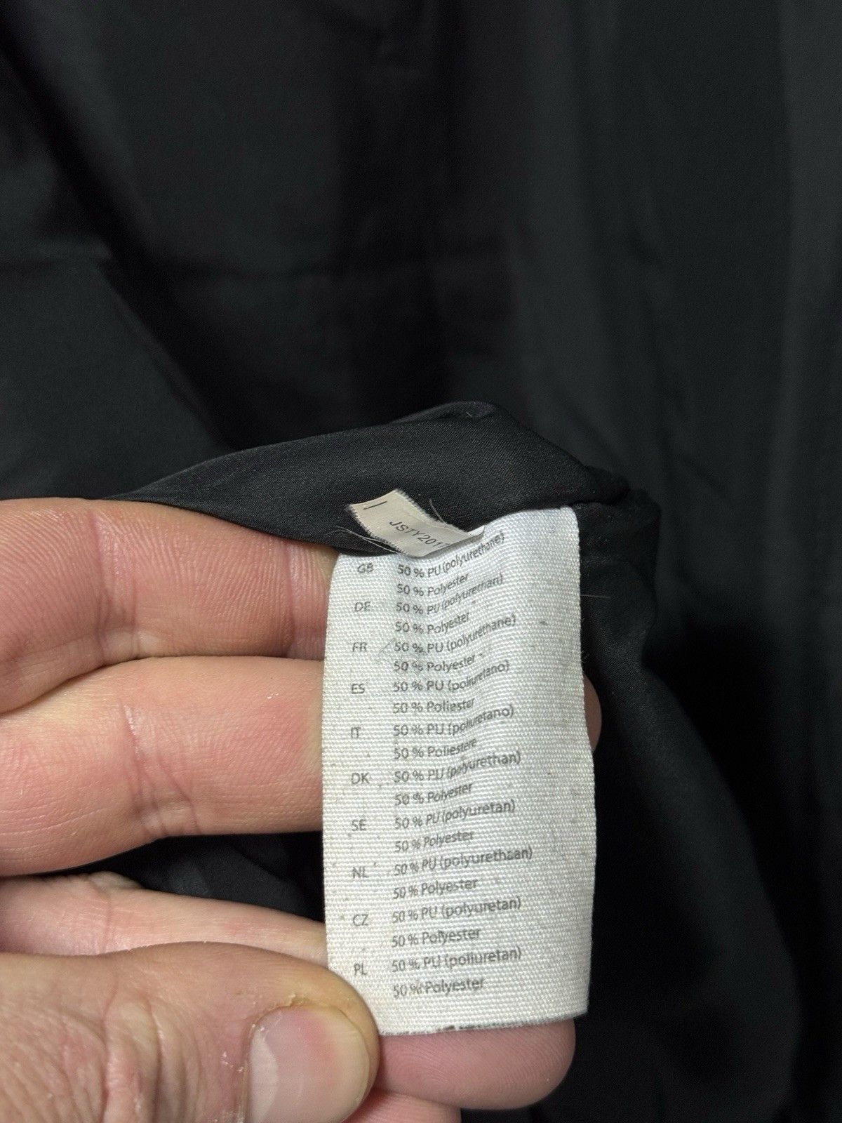 Rains Rains Thermal Padded N3B Warm Waterproof Black Jacket Size US M / EU 48-50 / 2 - 14 Thumbnail