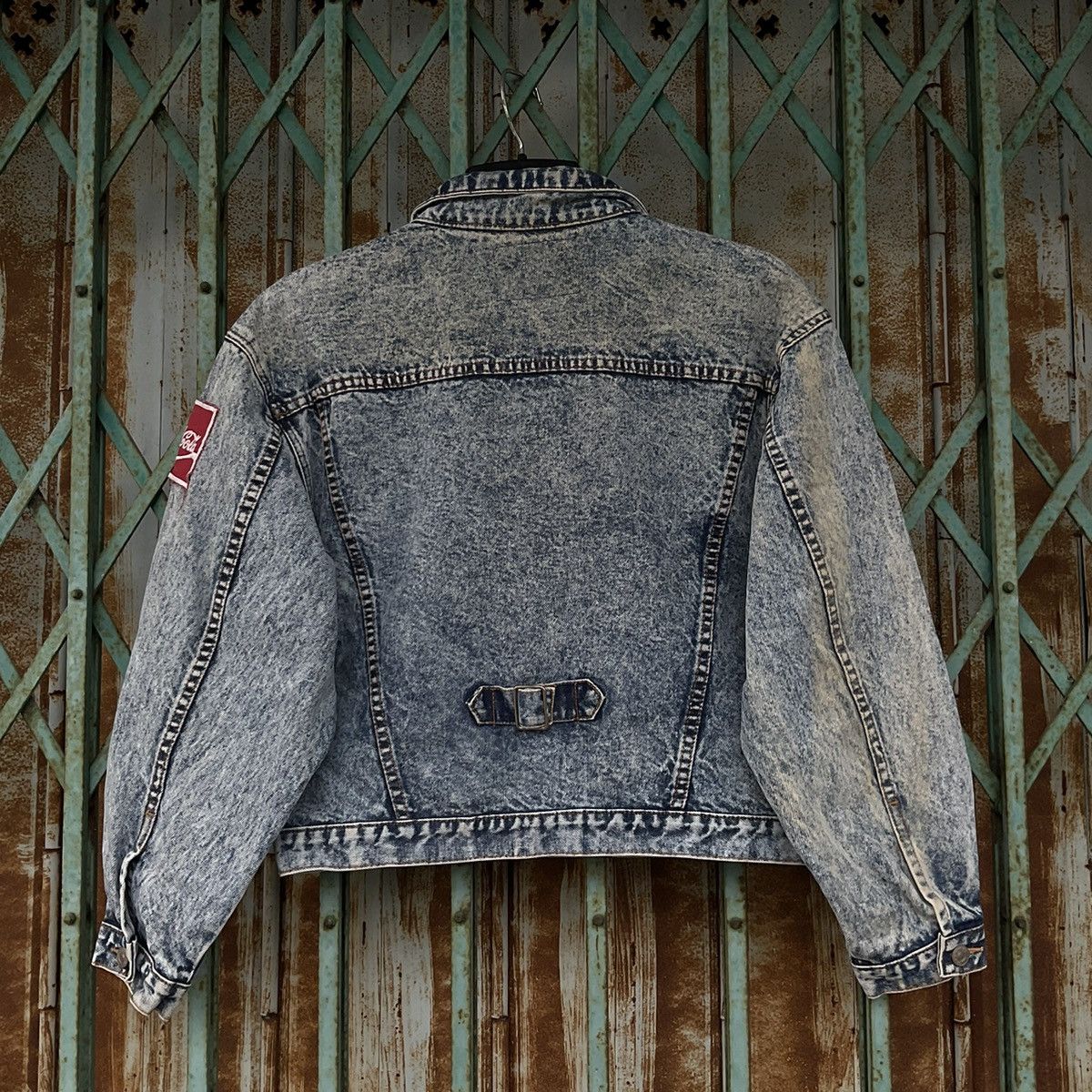 Vintage Vintage Denim Jean Jacket Distressed Size US S / EU 44-46 / 1 - 2 Thumbnail
