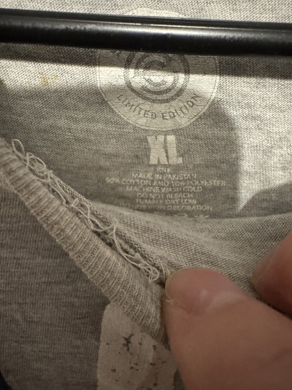 The Unbranded Brand Boston Red Sox Short Sleeve Bat Tee Men's XL Gray Size US XL / EU 56 / 4 - 5 Thumbnail
