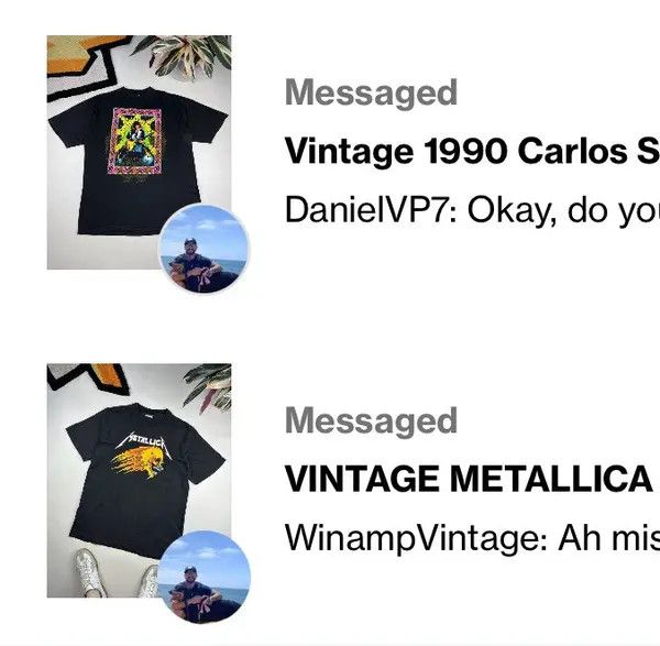 Band Tees VINTAGE METALLICA tShirt PUSHEAD IRON MAIDEN PEARL JAM tee Size US XL / EU 56 / 4 - 2 Thumbnail