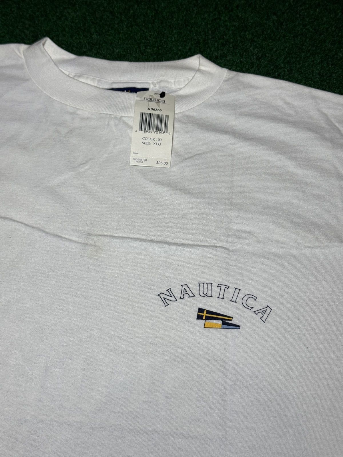 Nautica Nautica Sailing Vintage 90s T Shirt XL/XXL Baggy Hip Hop Size US XL / EU 56 / 4 - 4 Thumbnail