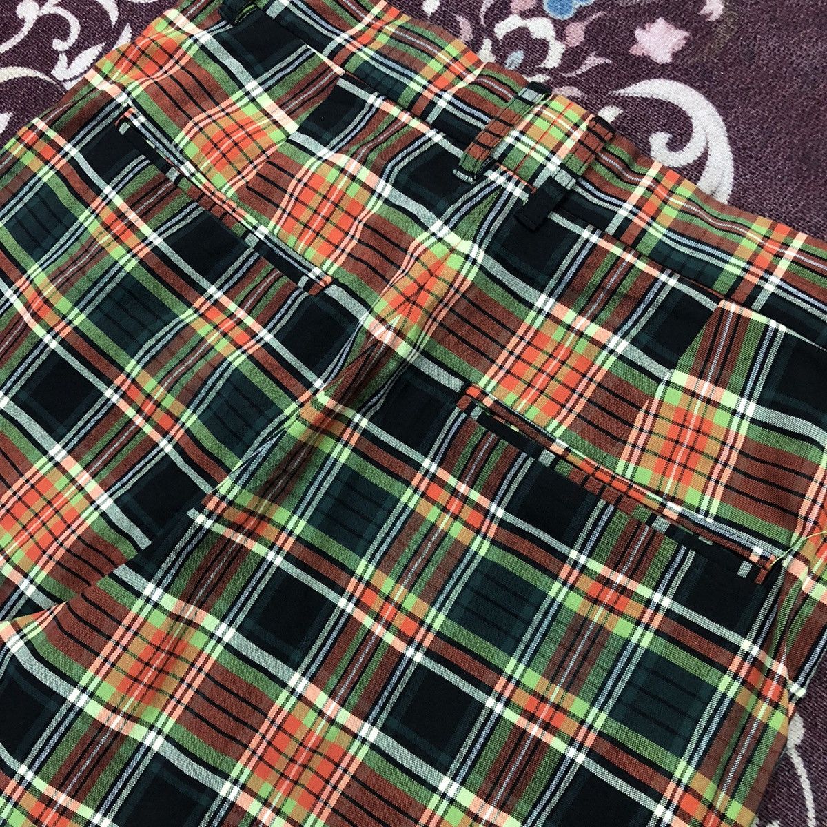 GU × Japanese Brand GU X Beautiful People Tartan Check Design Casual Pants Size 30" / US 8 / IT 44 - 12 Thumbnail