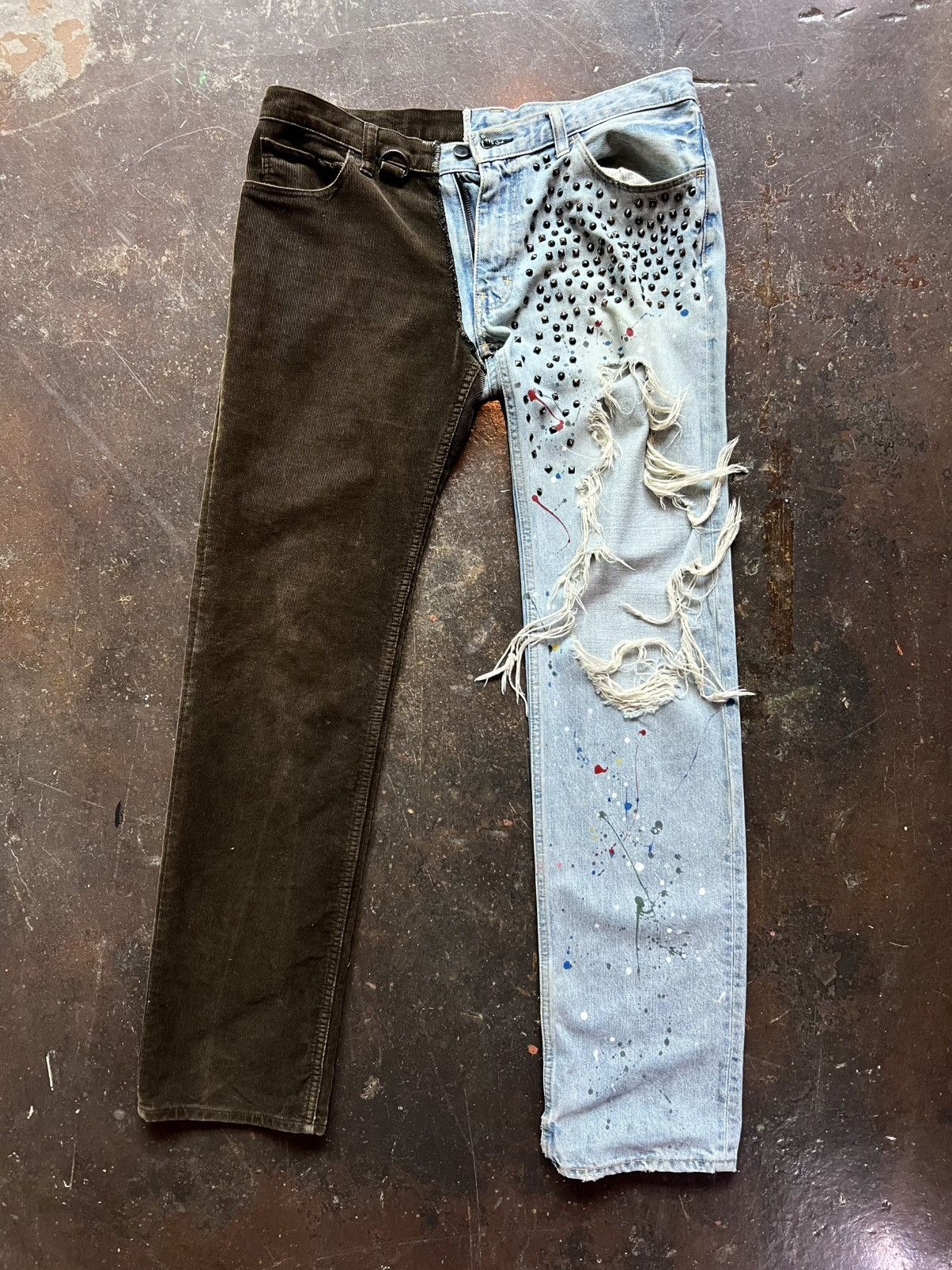 Number (N)ine Number (N)ine - Archive Grunge Denim Jeans