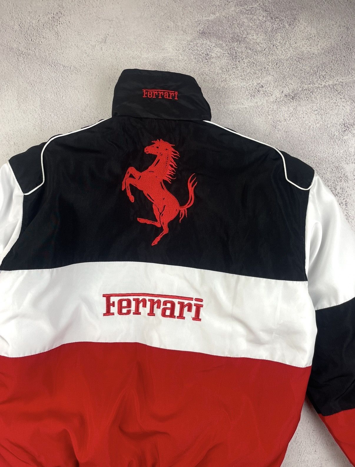 Ferrari Vintage Ferrari Racing Jacket F1 Team Formula 1 Bomber Size US M / EU 48-50 / 2 - 7 Thumbnail