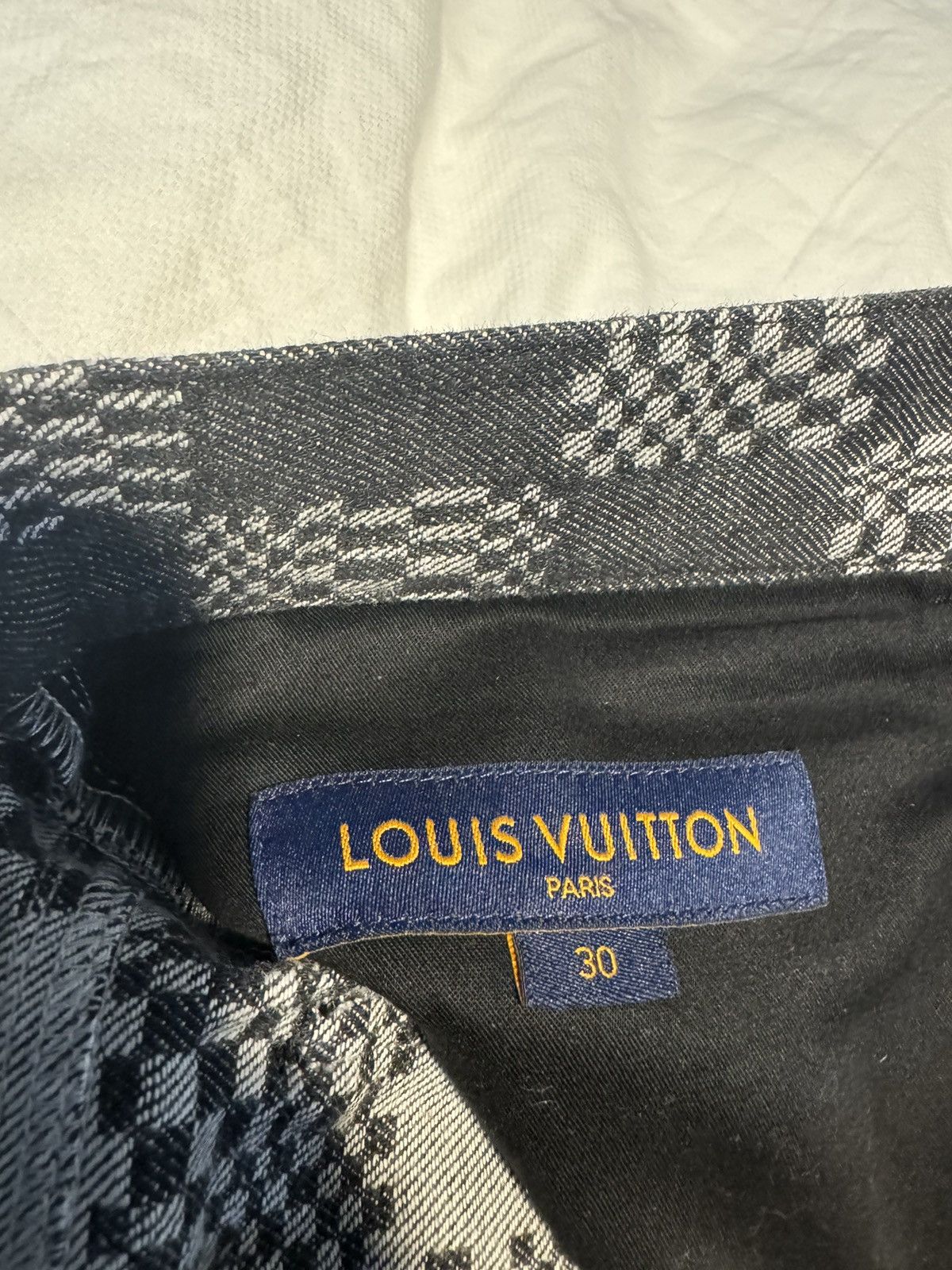 Louis Vuitton Louis Vuitton Checkered Denim Size US 30 / EU 46 - 4 Thumbnail