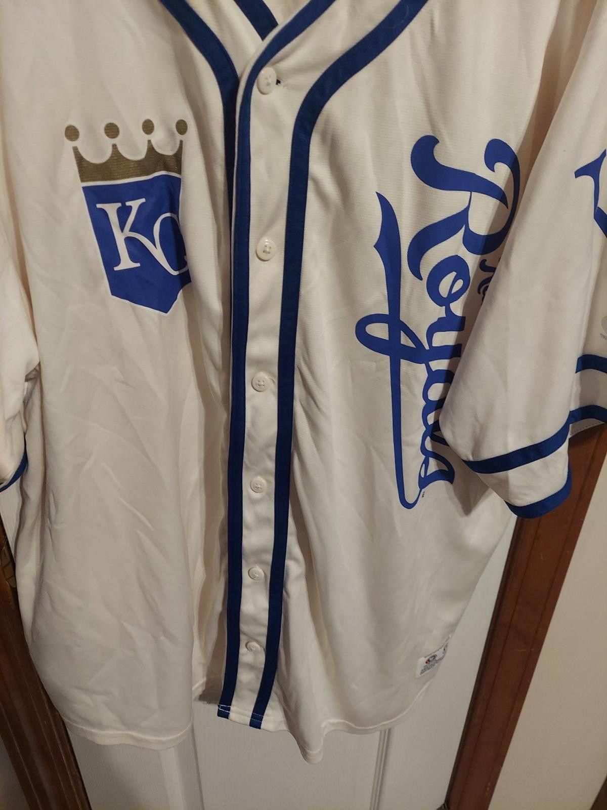 Other White & Blue Kansas City Royals MLB Jersey - True Fan Style Size ONE SIZE - 4 Thumbnail