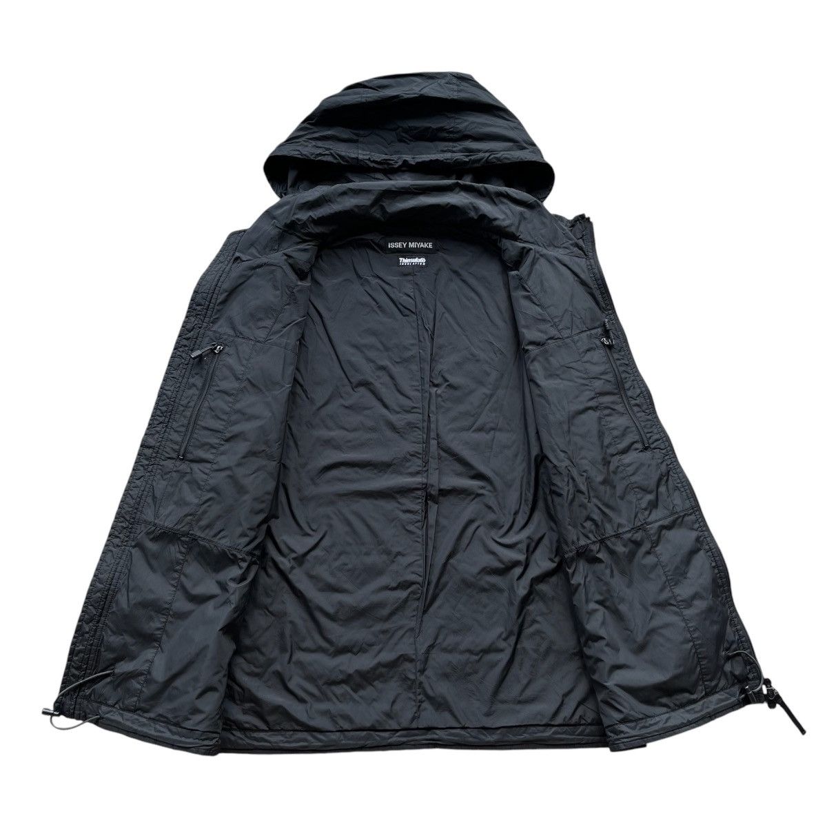 Issey Miyake × Japanese Brand Vintage Issey Miyake Parachute Thinsulate Multizipper Jacket Size US L / EU 52-54 / 3 - 3 Thumbnail