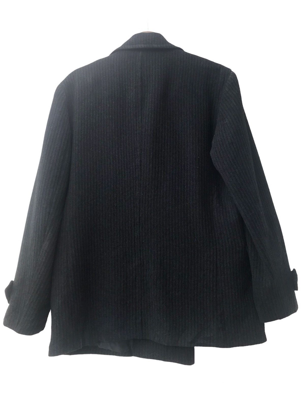 Japanese Brand Lautreamont Men Double Breasted Wool Coat Made in Japan Size US M / EU 48-50 / 2 - 5 Thumbnail