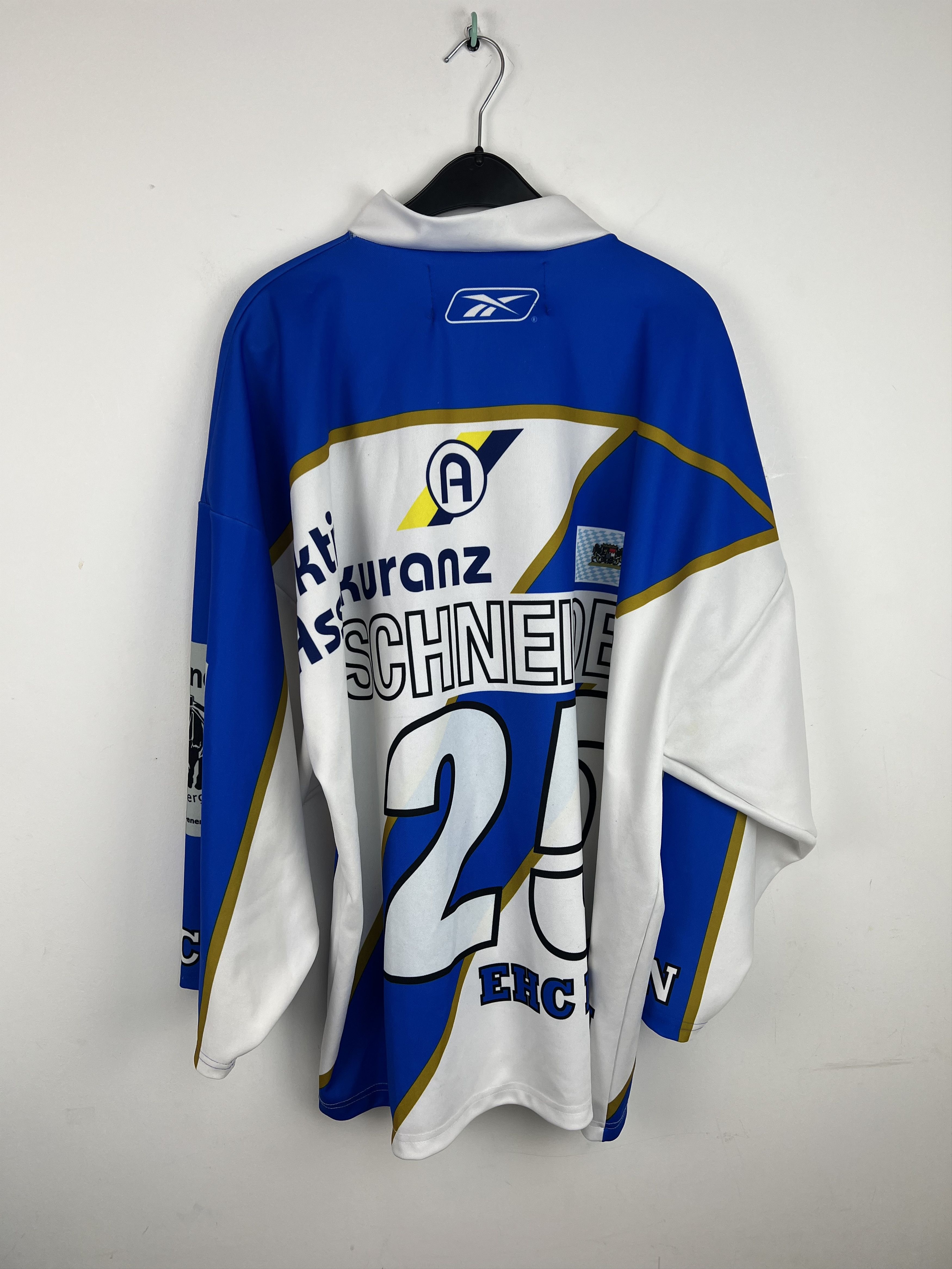 Ccm EHC Munchen München #25 SCHNEIDER hockey jersey Size US XL / EU 56 / 4 - 12 Thumbnail