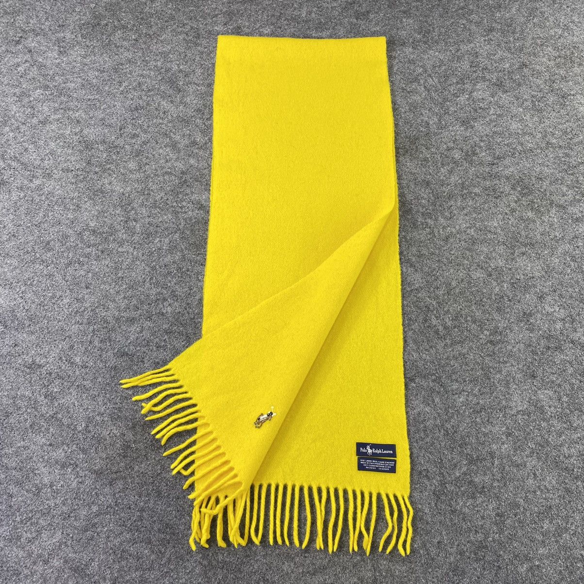 Polo Ralph Lauren × Vintage Polo Ralph Lauren wool Scarf / Muffler / Neckwear-K035 Size ONE SIZE - 4 Thumbnail
