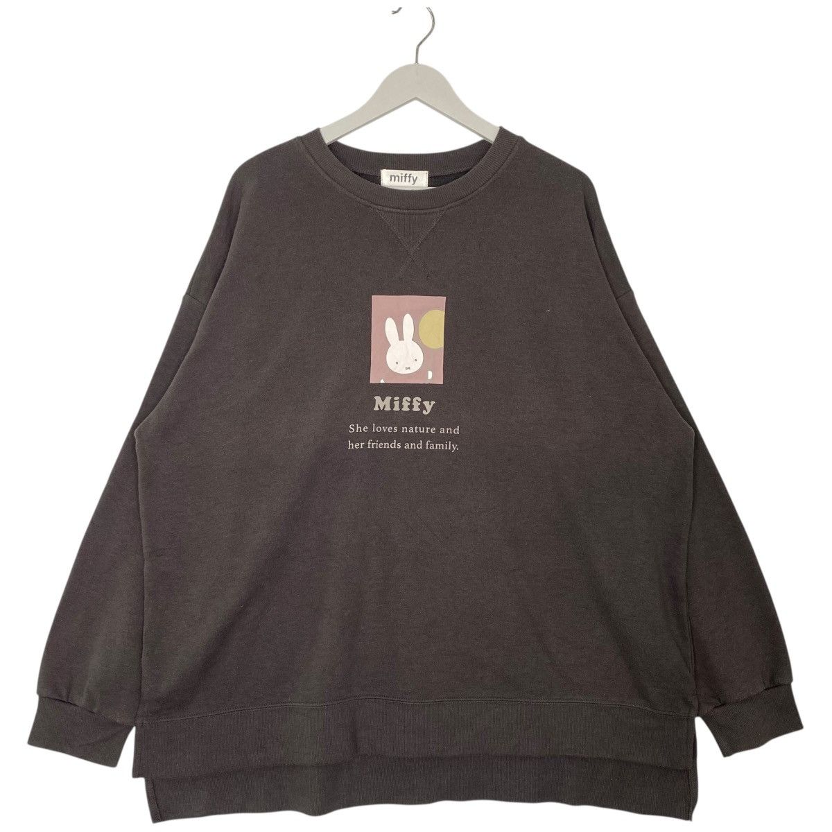 Vintage Vintage Miffy A Young Rabbit Crewneck Sweatshirt Brown Size US L / EU 52-54 / 3 - 1 Thumbnail