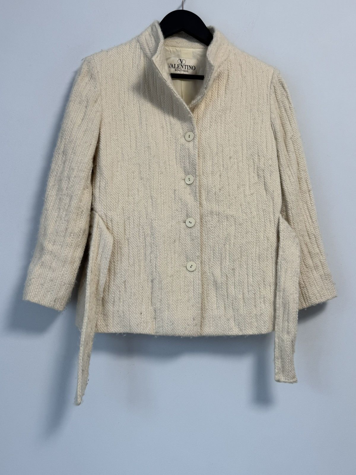 Valentino × Vintage Valentino Boutique Vintage Wool Jacket Y2K Size M / US 6-8 / IT 42-44 - 3 Thumbnail