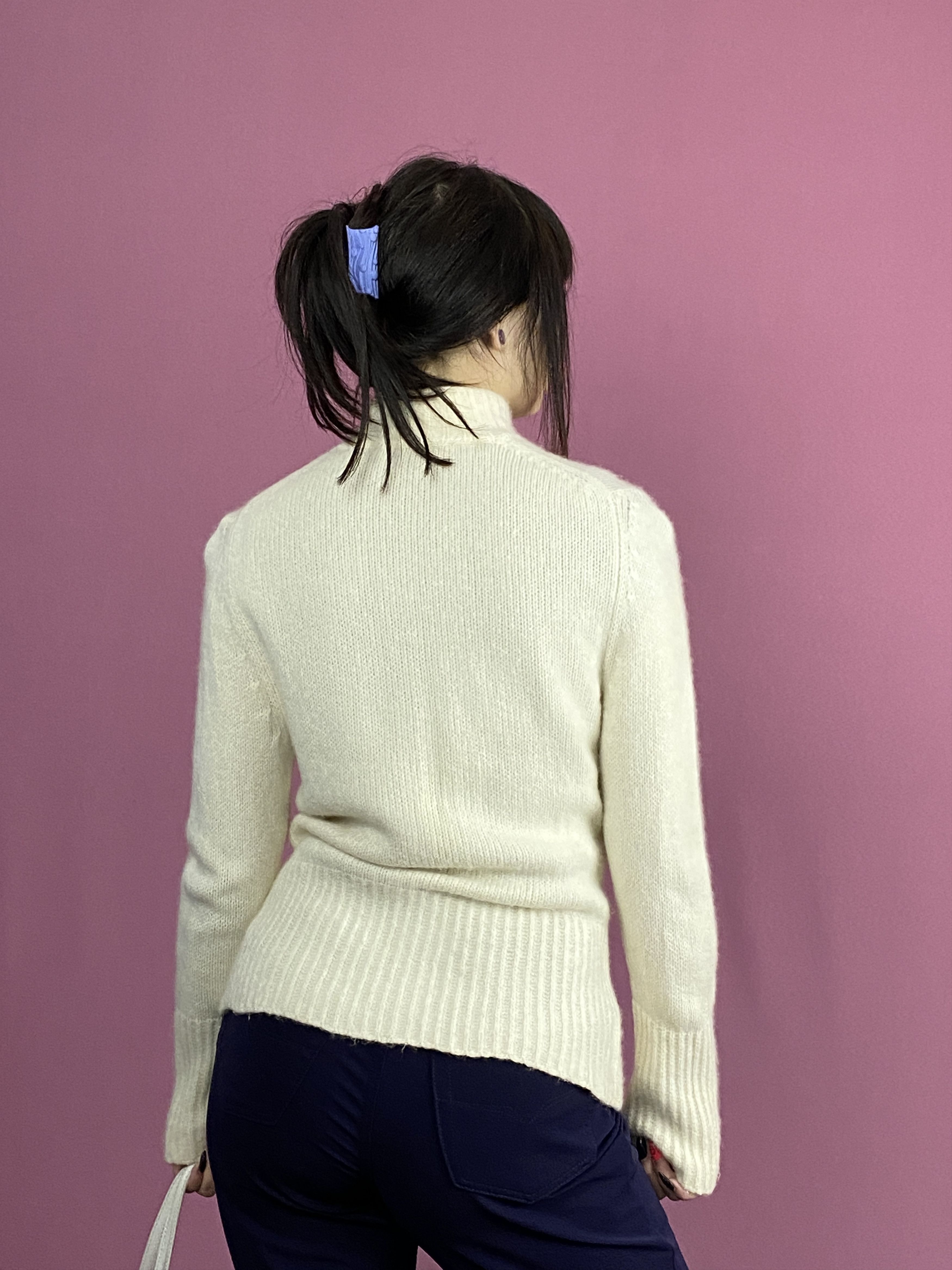 Iris von Arnim × Vintage Iris Von Arnim Vintage Women's Full Zip Cashmere Sweater - M Size M / US 6-8 / IT 42-44 - 4 Thumbnail