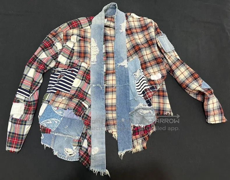 Greg Lauren Greg Lauren Ancient fabric patchwork robe Size US L / EU 52-54 / 3 - 1 Thumbnail