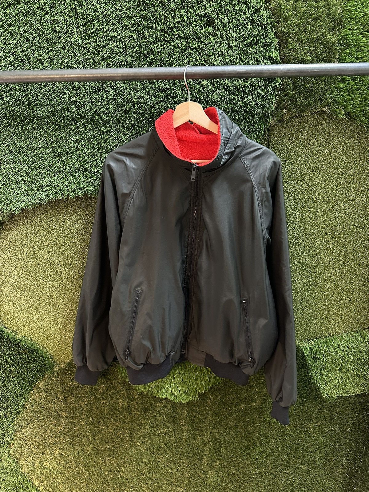Vintage Vintage Hack Sport Reversible Fleece Jacket Large Size US L / EU 52-54 / 3 - 1 Thumbnail