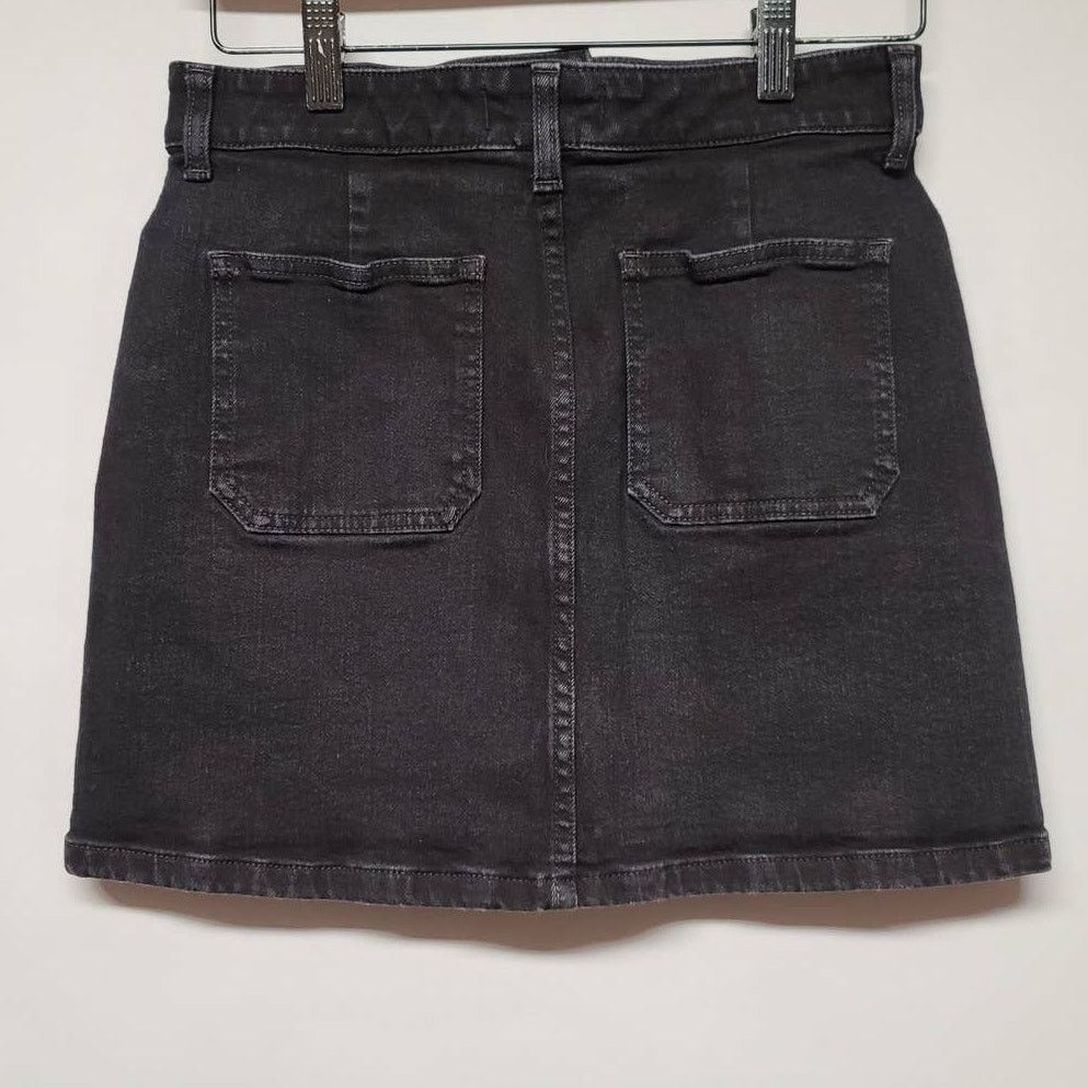 Madewell denim utility zip skirt sale