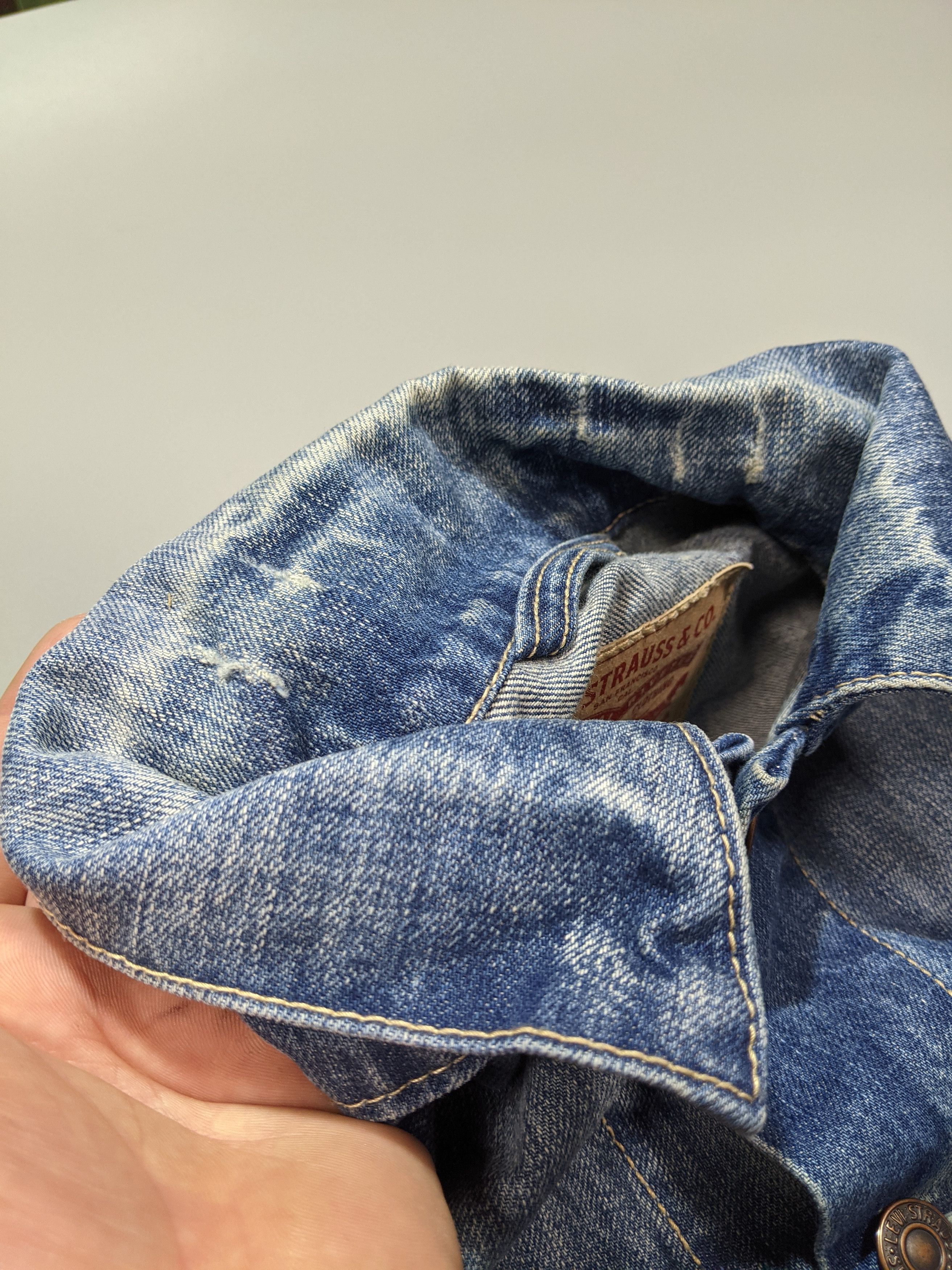 Levi's × Levi's Vintage Clothing LEVIS Vintage Women's Light Blue Worn Denim Loose Jacket Size S / US 4 / IT 40 - 7 Thumbnail