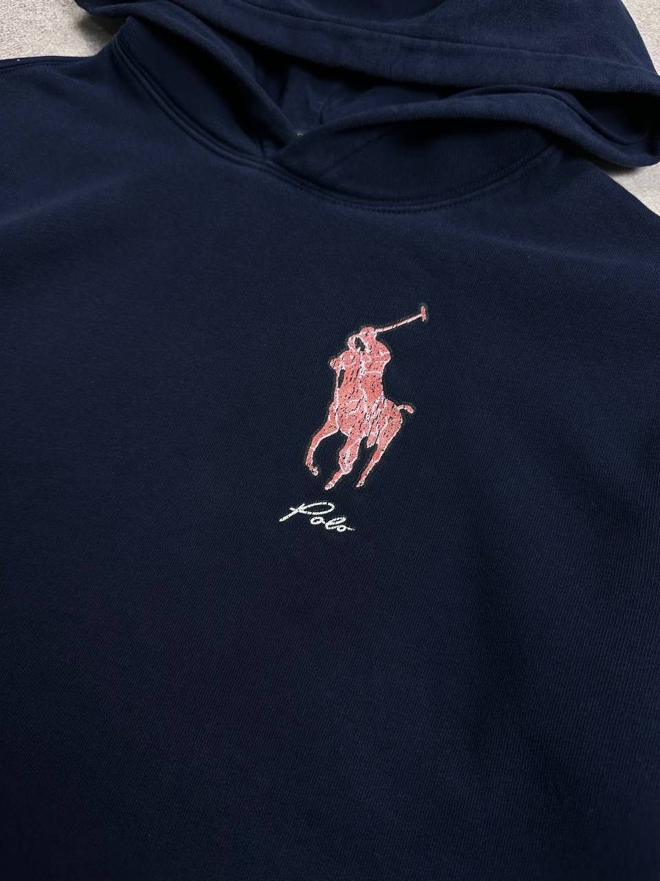 Polo Ralph Lauren Vintage Polo Ralph Lauren Multi Logo Big Pony Hoodie M Size US M / EU 48-50 / 2 - 6 Thumbnail
