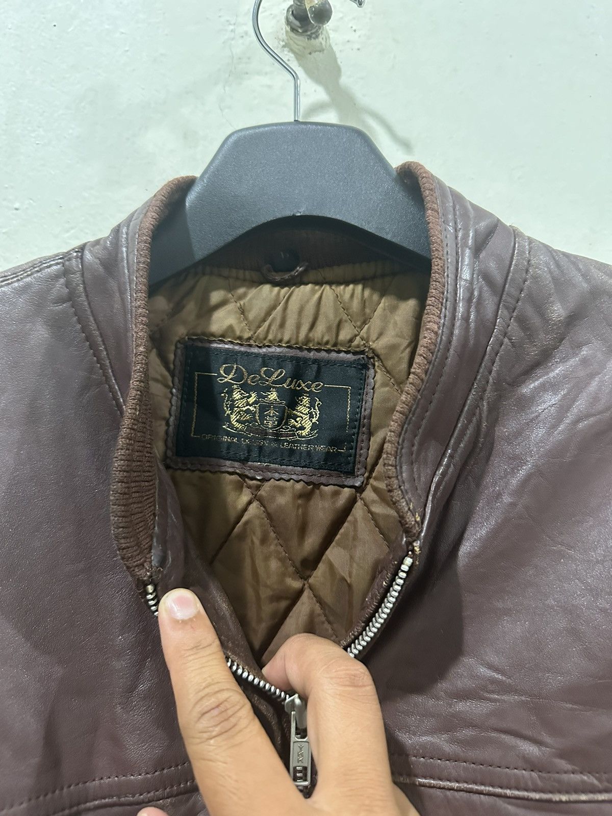 DELUXE VTG DeLuxe Japan Leather Jacket Size US M / EU 48-50 / 2 - 6 Thumbnail