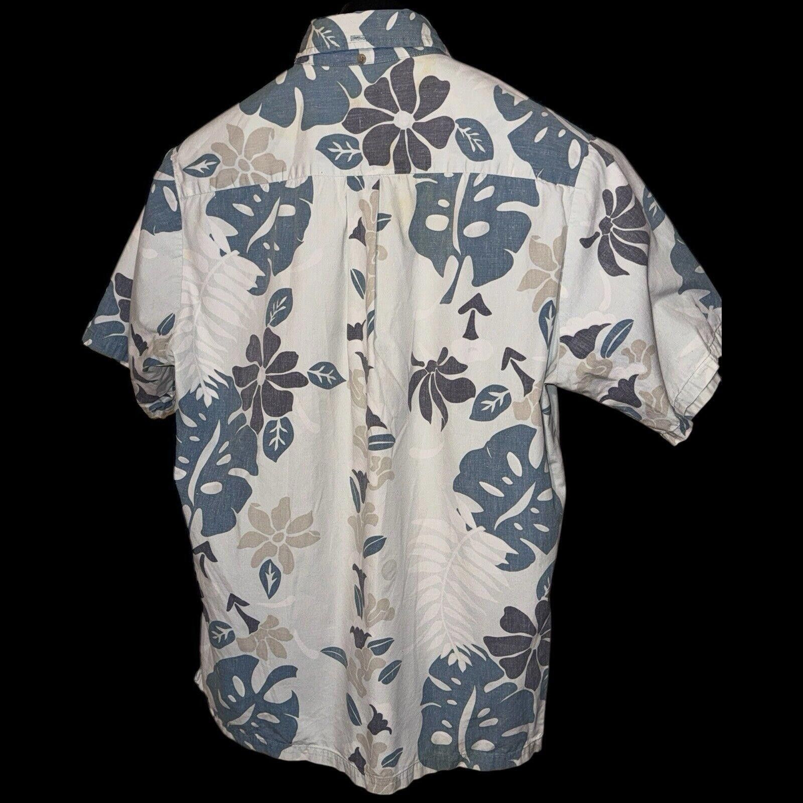 Duke Kahanamoku Vintage Kahala Cotton 1/2 Button Hawaiian Print Shirt Sz L Size US L / EU 52-54 / 3 - 3 Thumbnail