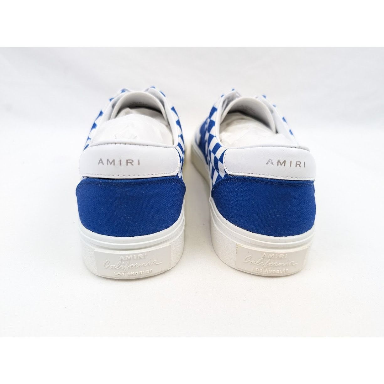 Amiri o1rshd1 Checkered Skel Toe Lace Up in Blue/White Size US 9 / EU 42 - 19 Thumbnail