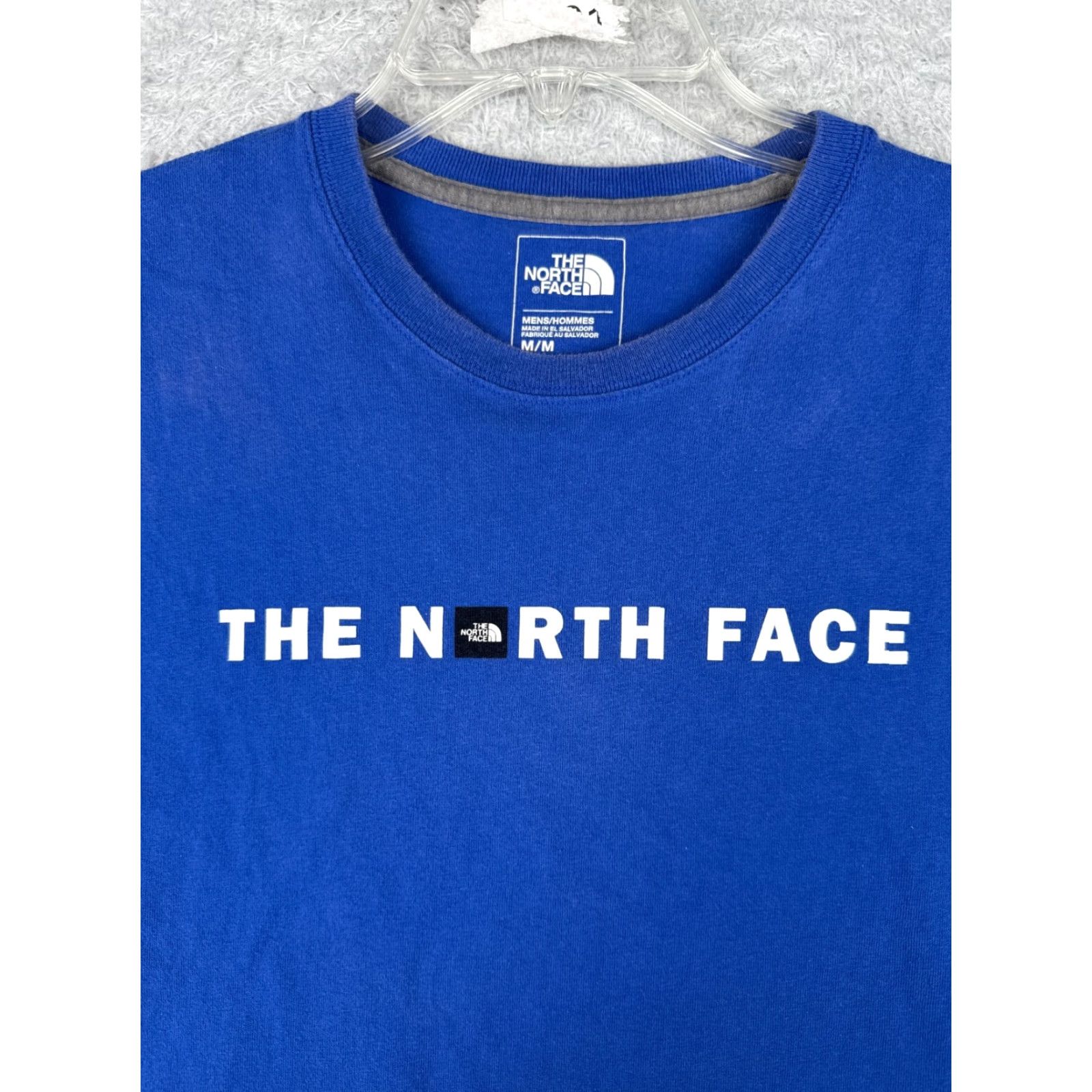 The North Face The North Face Shirt Men M Blue 100% Cotton Short Sleeve Crew Neck Logo 90s Outdoor Mens Size US M / EU 48-50 / 2 - 6 Thumbnail