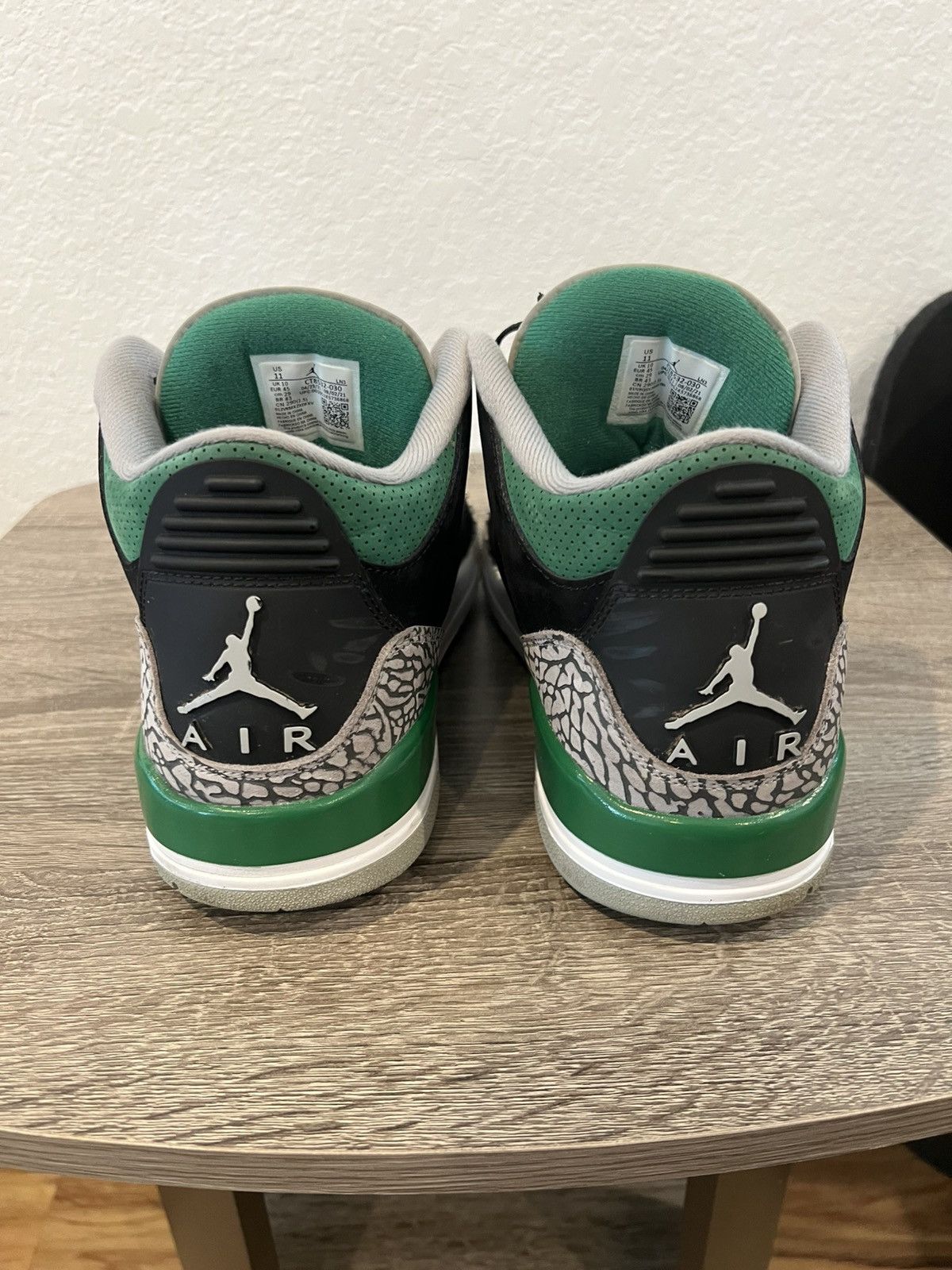 Jordan Brand Jordan 3 Retro Pine Green Size US 11 / EU 44 - 4 Thumbnail