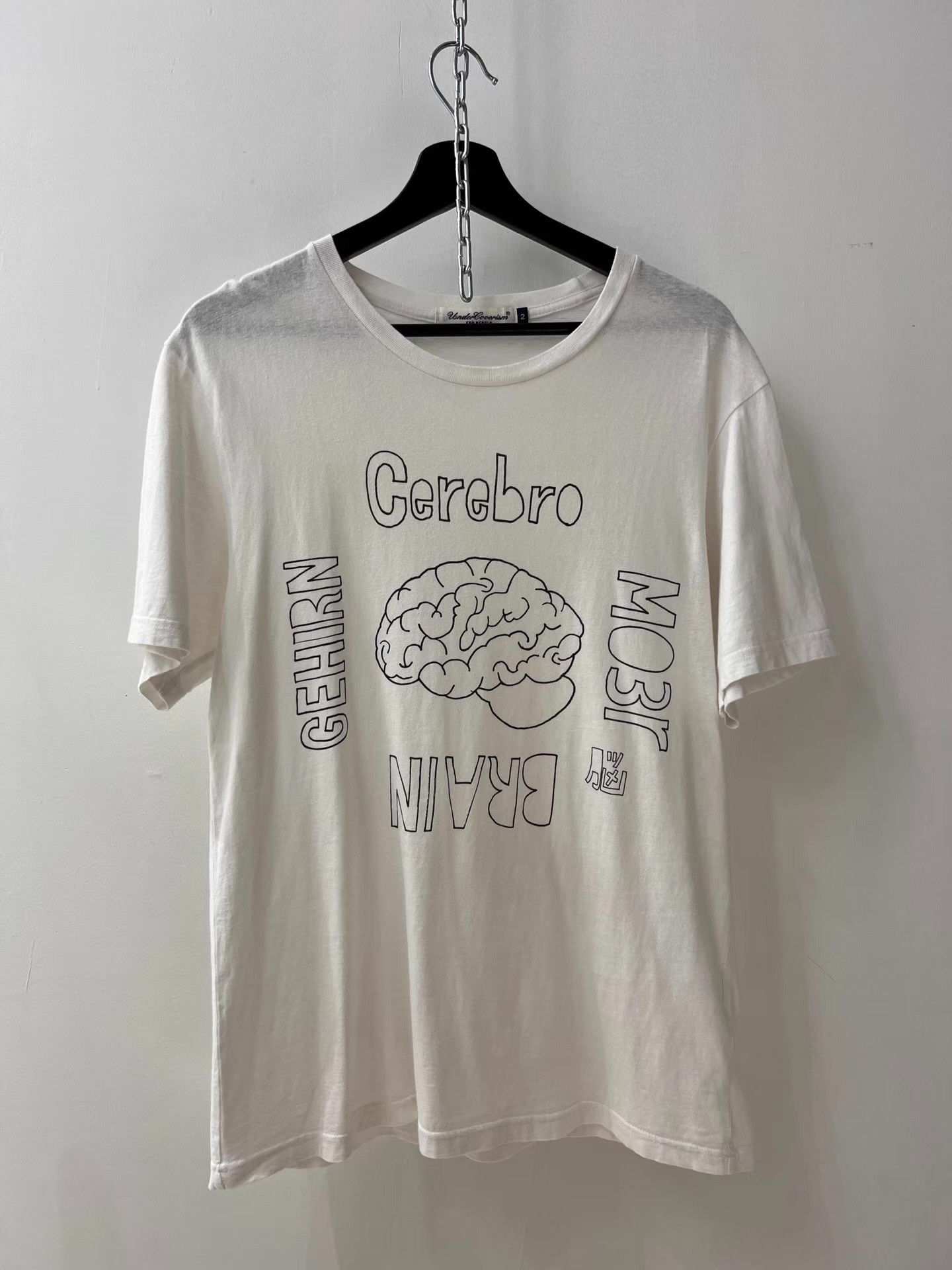 Undercover Undercover 14AW Brain Short Sleeve T‑shirt Q13 Size US M / EU 48-50 / 2 - 8 Thumbnail