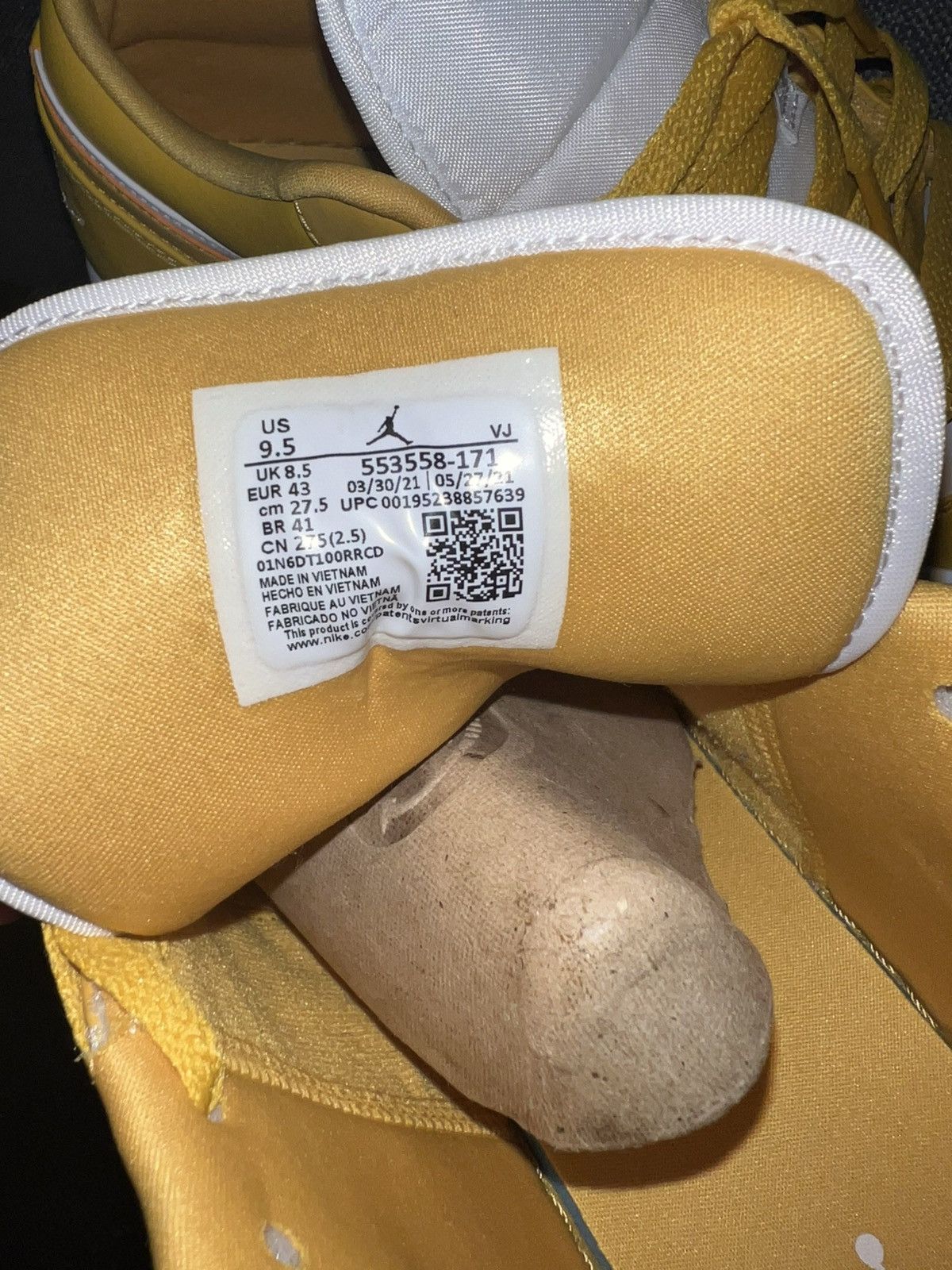Jordan Brand × Nike Jordan 1 low Pollen Size US 9.5 / EU 42-43 - 8 Thumbnail