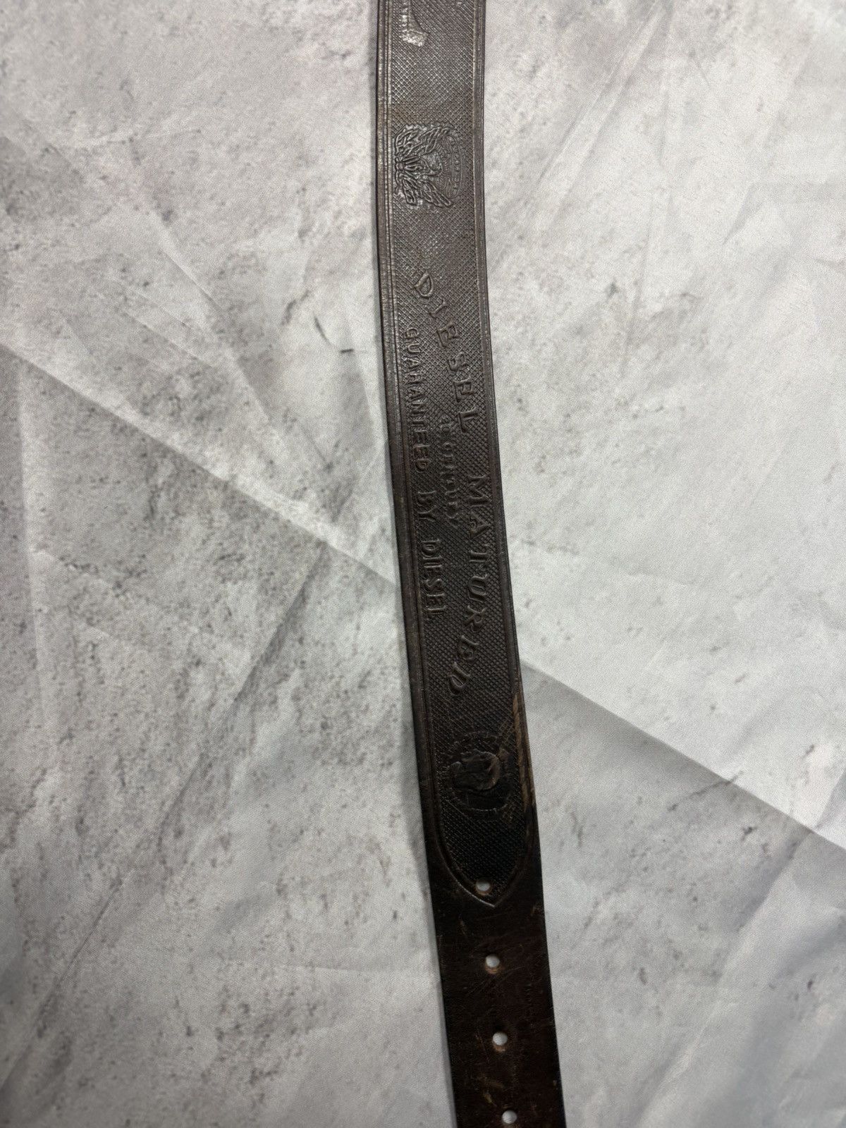 Diesel Diesel Vintage Leather Belt – 90 cm Size 36 - 10 Thumbnail