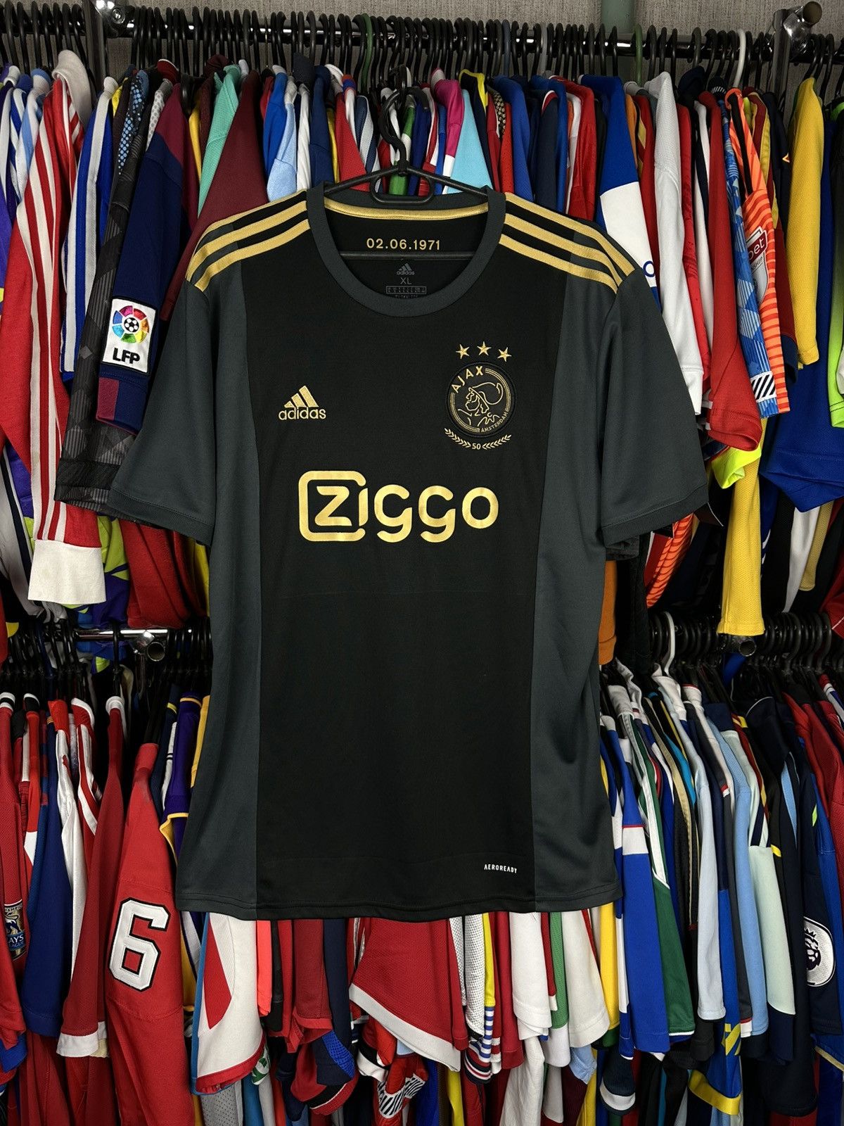 Adidas Adidas Ajax Amsterdam 2020/2021 jersey football shirt third Size US XL / EU 56 / 4 - 1 Thumbnail