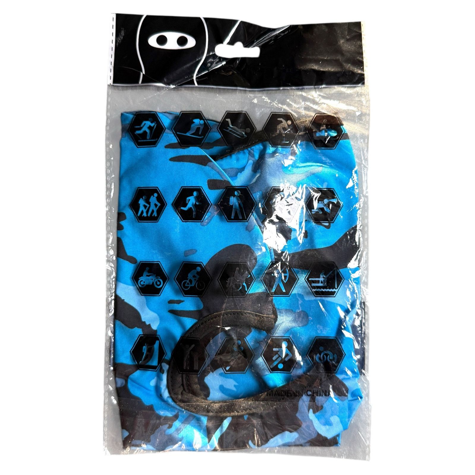 Other Streetwheres Blue Camouflage Balaclava Men’s OS - Streetwear Size ONE SIZE - 11 Thumbnail