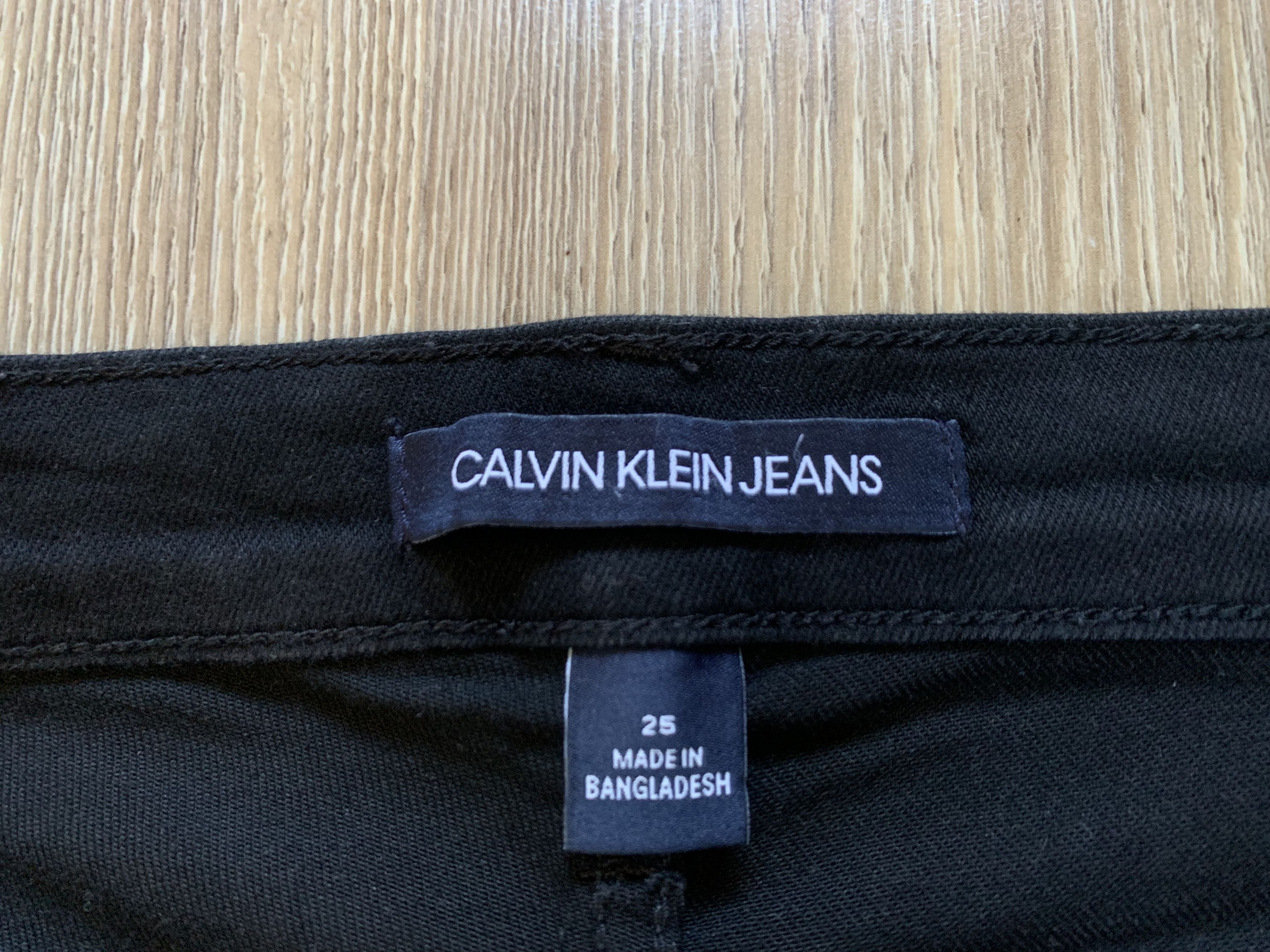 Calvin Klein Calvin Klein Black Skinny Jeans Size 25" / US 0 / IT 36 - 8 Thumbnail
