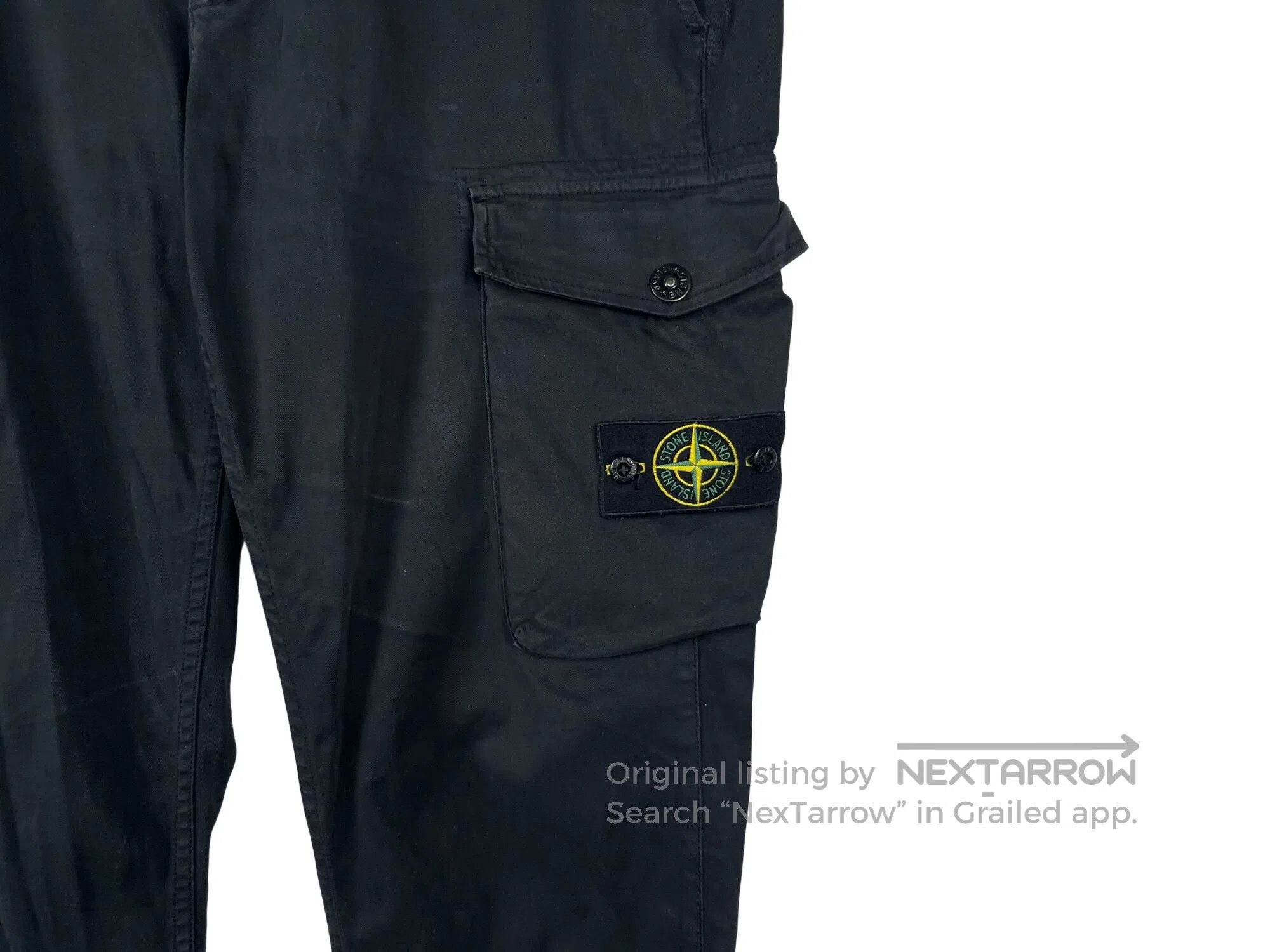 Stone Island STONE ISLAND Sleeve Patch Work Pants Size US 34 / EU 50 - 4 Thumbnail