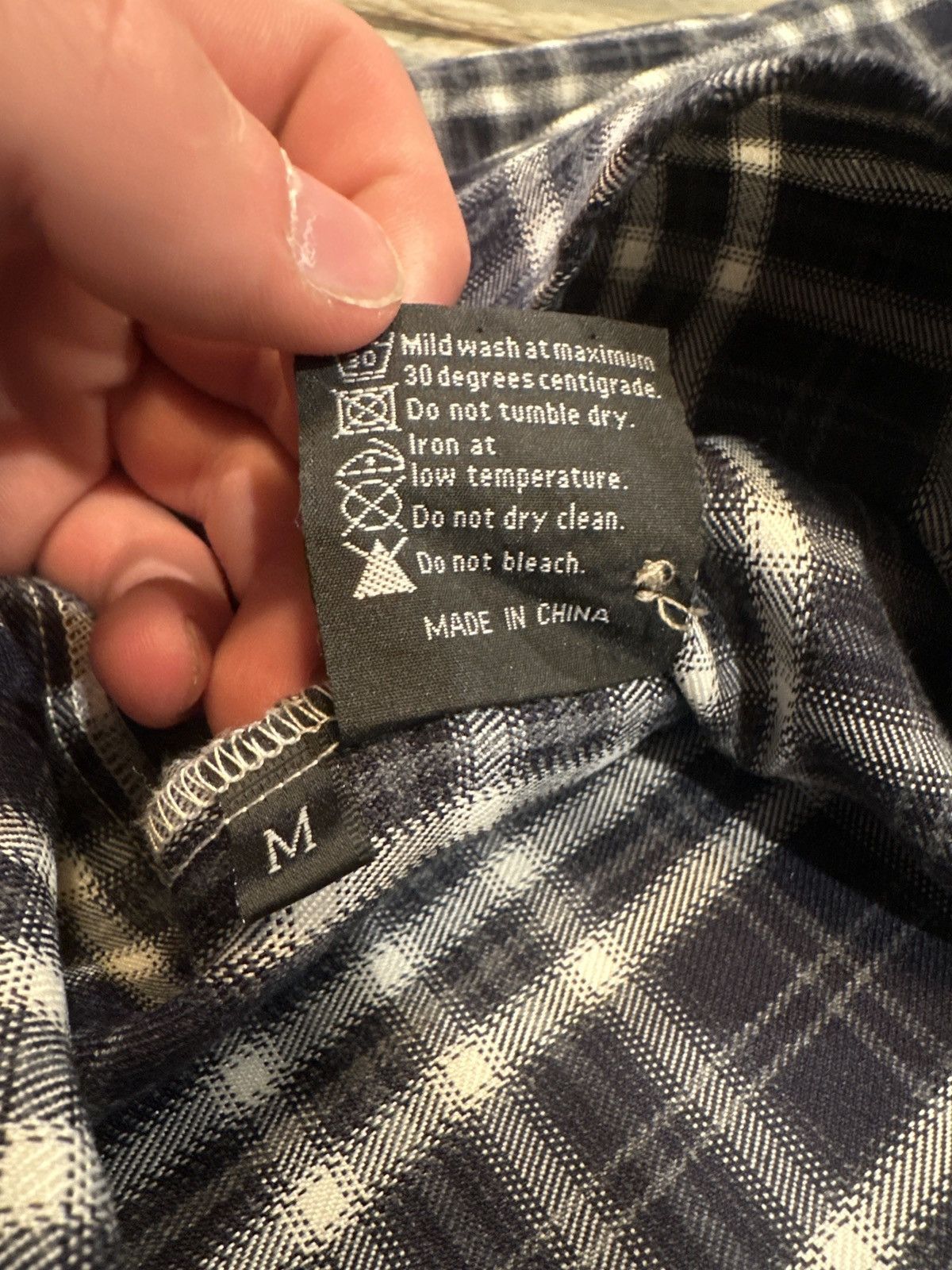 basketcase gallery Navy blue Basketcase Gallery Flannel Size US M / EU 48-50 / 2 - 7 Thumbnail