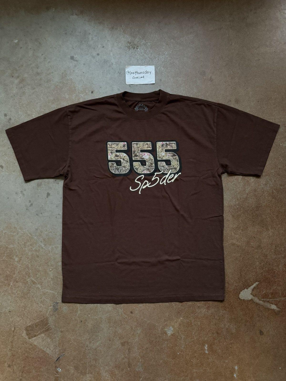 Spider Worldwide × Young Thug Spider Worldwide 555 Graphic T shirt 