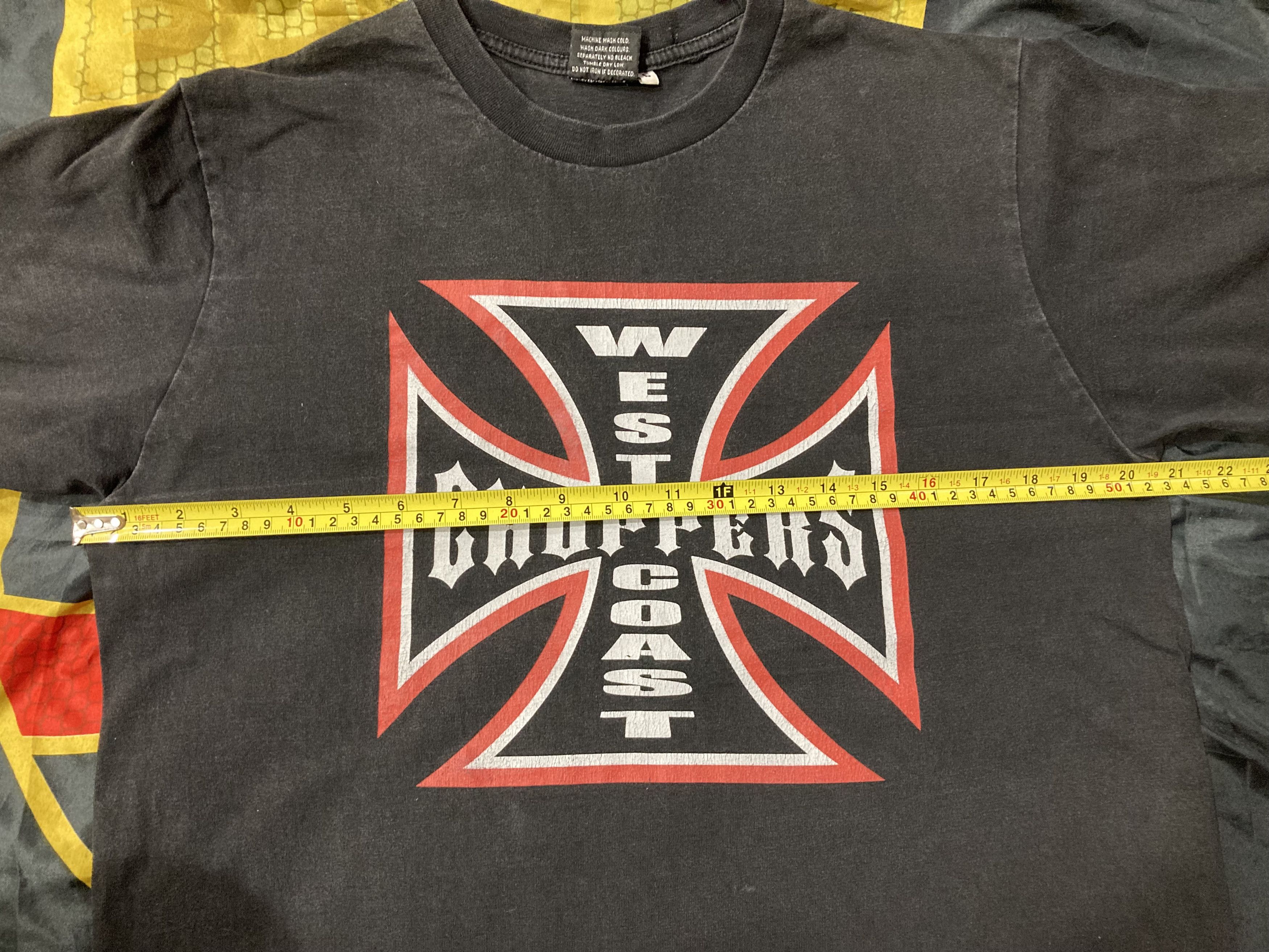 West Coast Choppers Vintage West Coast Choppers T-shirt Double Sided Size US M / EU 48-50 / 2 - 7 Thumbnail