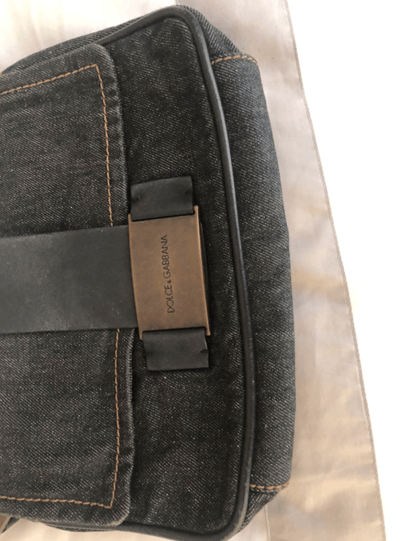 Dolce & Gabbana × Vintage Dolce Gabbana Bag Shoulder Purse Denim Small Vintage Size ONE SIZE - 2 Thumbnail