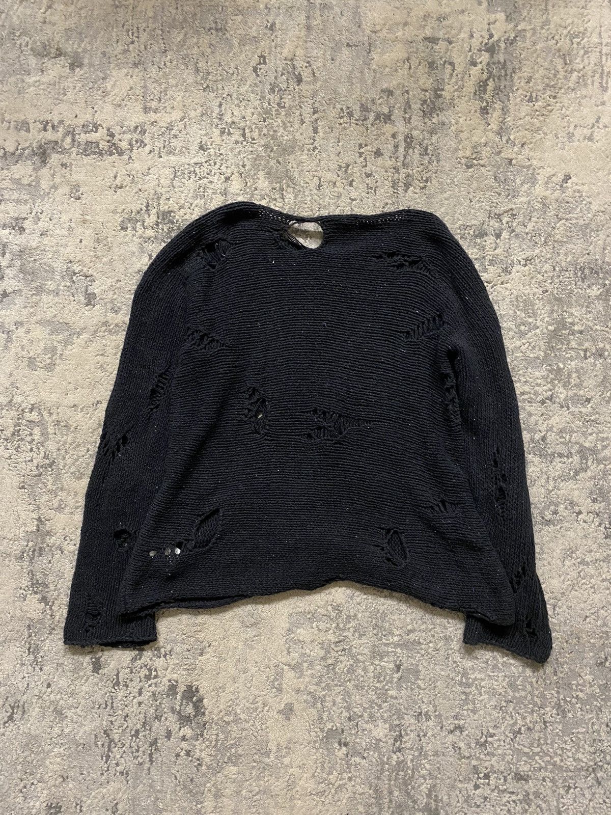 Vivienne Westwood Vivienne Westwood Distressed Grunge Knit Sweater Size US L / EU 52-54 / 3 - 6 Thumbnail