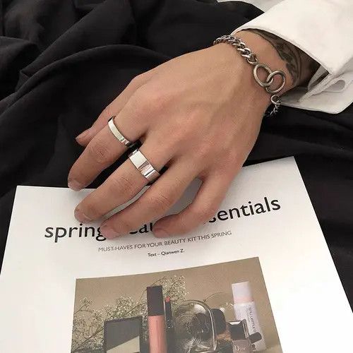 Jewelry Retro punk rings Size ONE SIZE - 1 Thumbnail