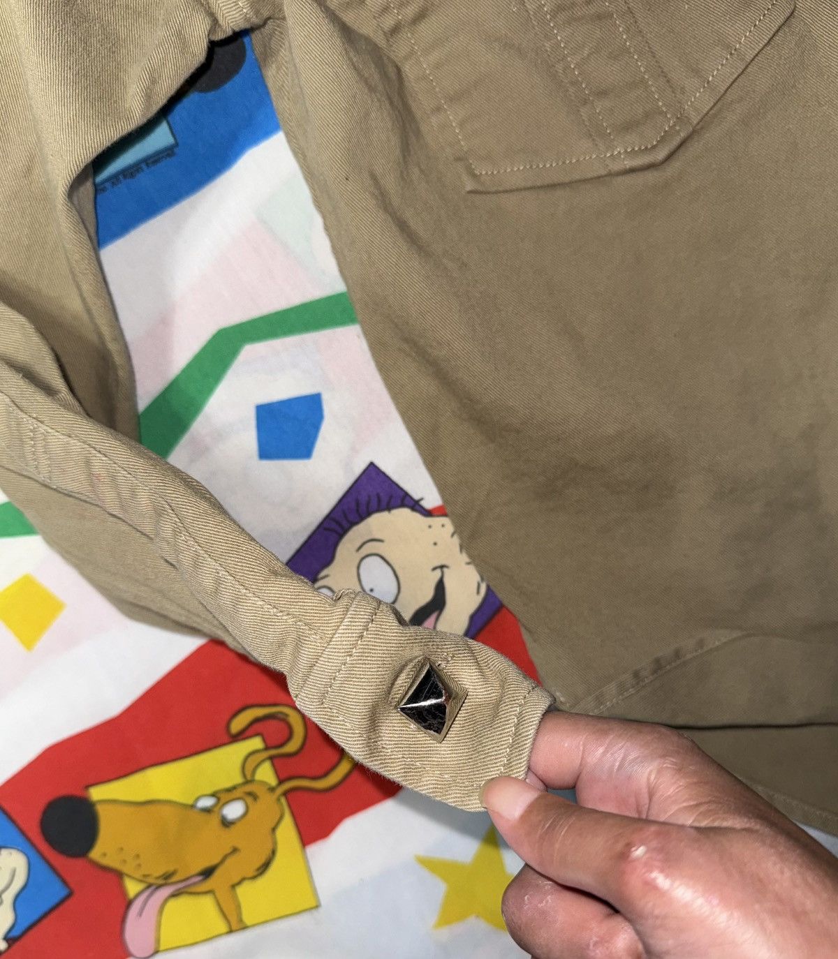 Alexander Wang Alexander Wang Military Work Shirt Button Down Size XS Size US XS / EU 42 / 0 - 6 Thumbnail