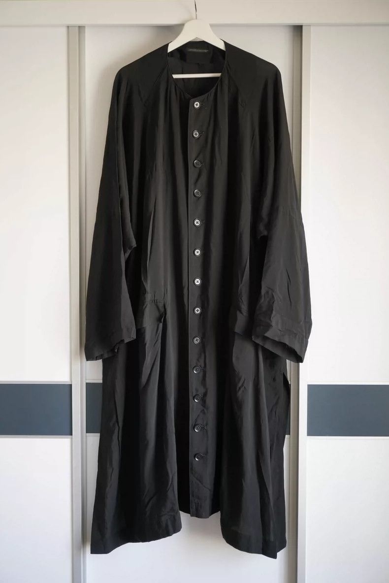 Yohji Yamamoto Yohji Yamamoto Yohji Yamamoto Batwing Long Coat 2015 Colle Size US L / EU 52-54 / 3 - 2 Thumbnail