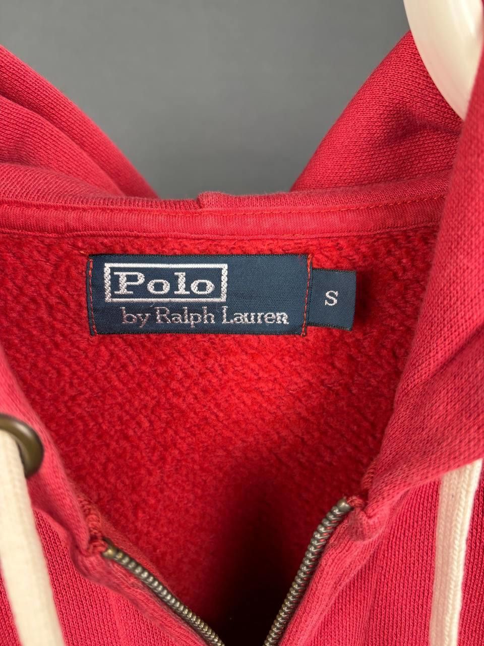 Polo Ralph Lauren Ralph Lauren Full Zip Hoodie Size S Red Vintage Size US S / EU 44-46 / 1 - 3 Thumbnail