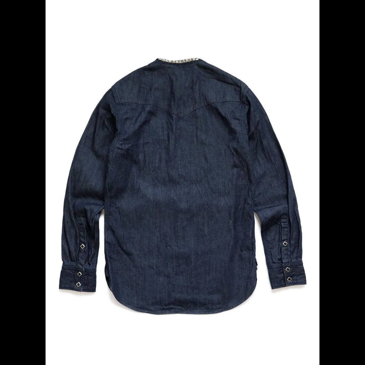 Kapital Kapital 80z denim band color stud western shirt Size US XL / EU 56 / 4 - 2 Thumbnail