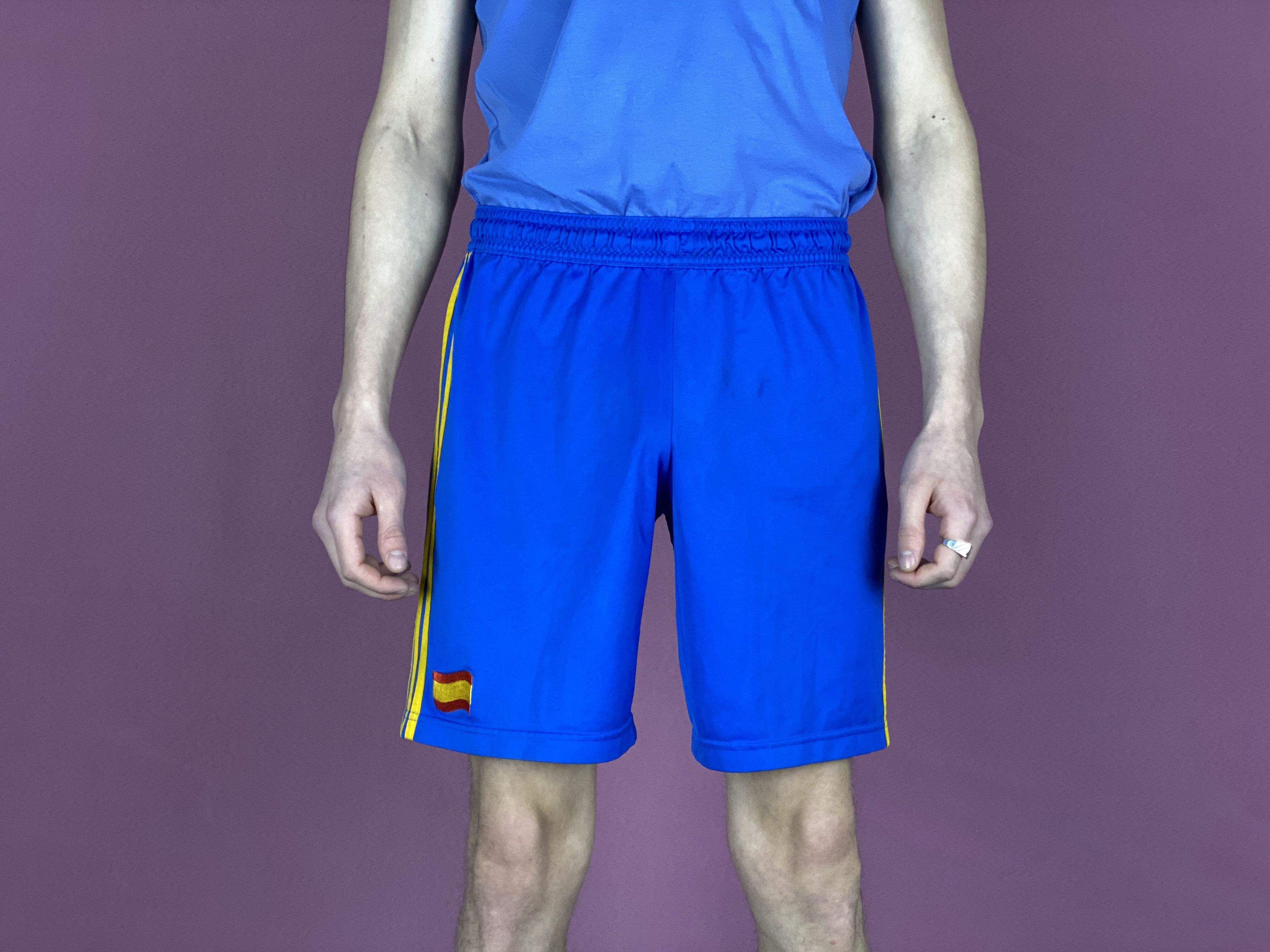 Adidas Adidas Spain Vintage Men's Track Shorts - M Size US 32 / EU 48 - 1 Thumbnail