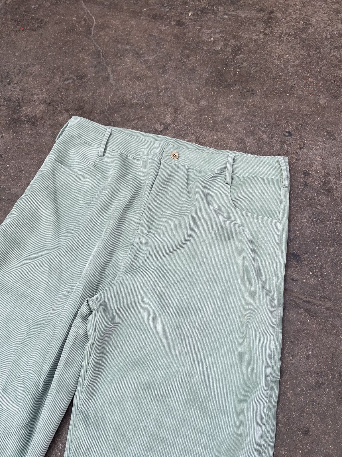 Other Mint Green Corduroy Pants Size US 36 / EU 52 - 2 Thumbnail