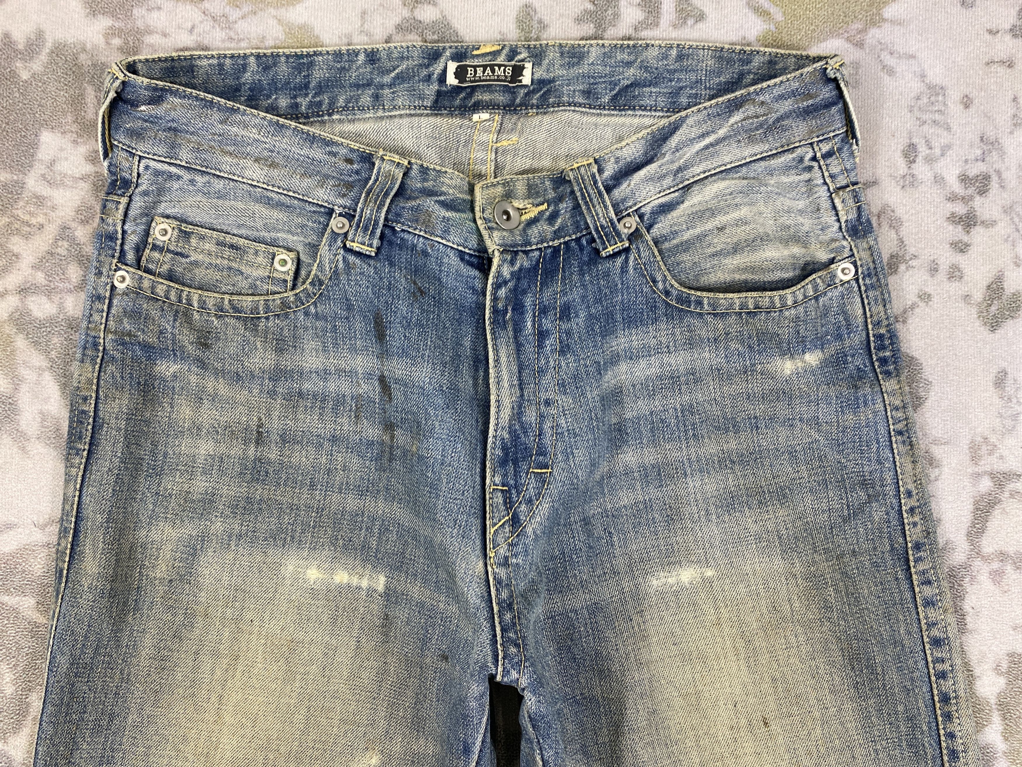 Beams Japan Vintage Beams Japan hysteric style Jeans 32x31.5 - JN3047 Size US 32 / EU 48 - 3 Thumbnail