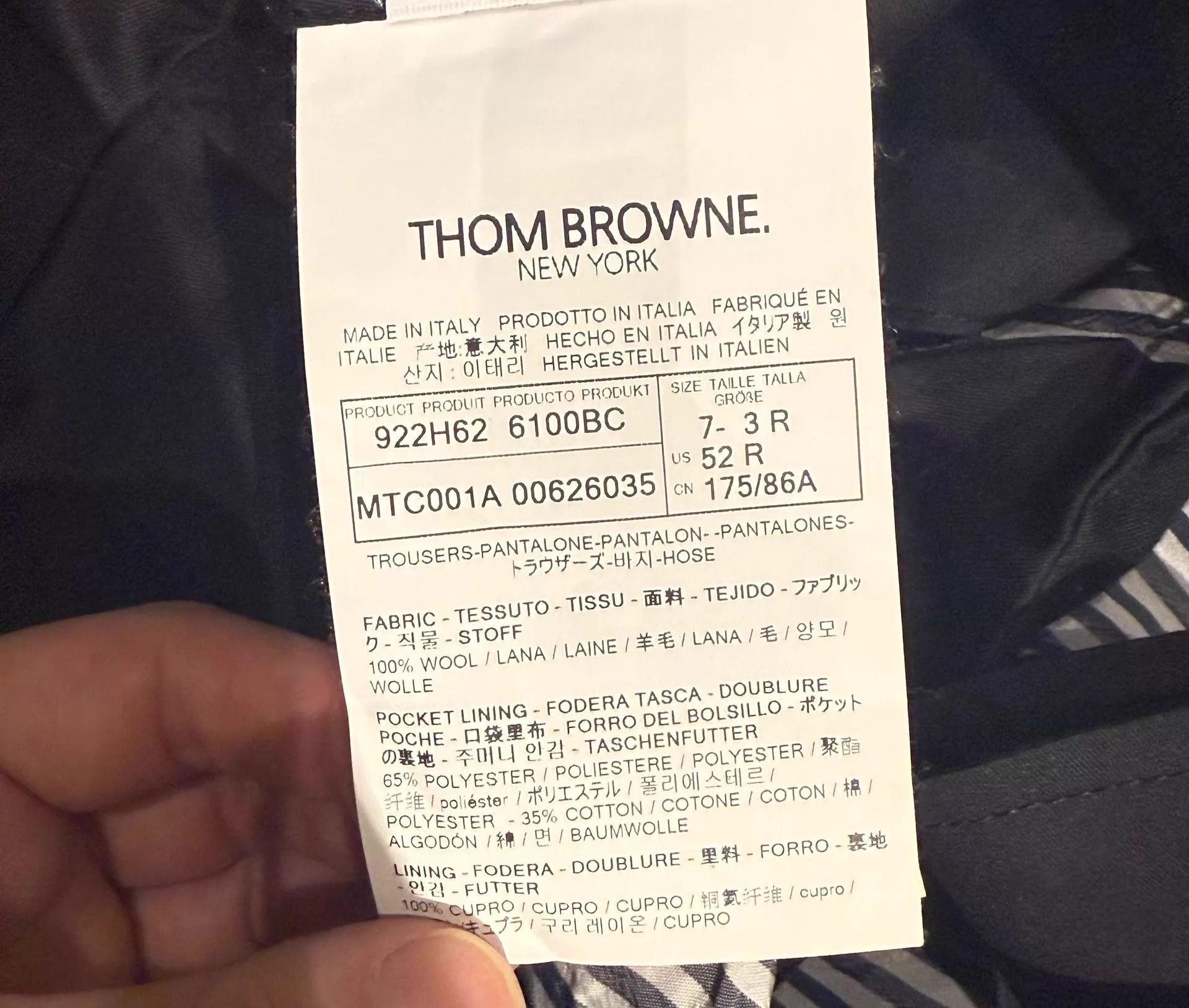 Thom Browne Thom Browne Classic Mid-Gray Wool Trousers Size 3 95N Size US 36 / EU 52 - 5 Thumbnail