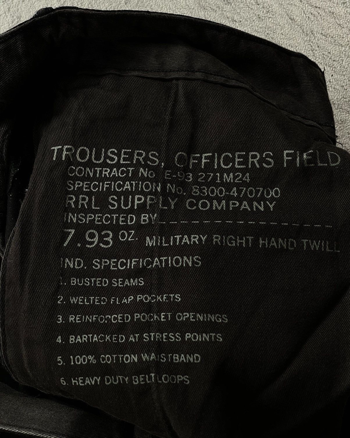 RRL Ralph Lauren RRL Chino Officers 29x32 Size US 30 / EU 46 - 5 Thumbnail